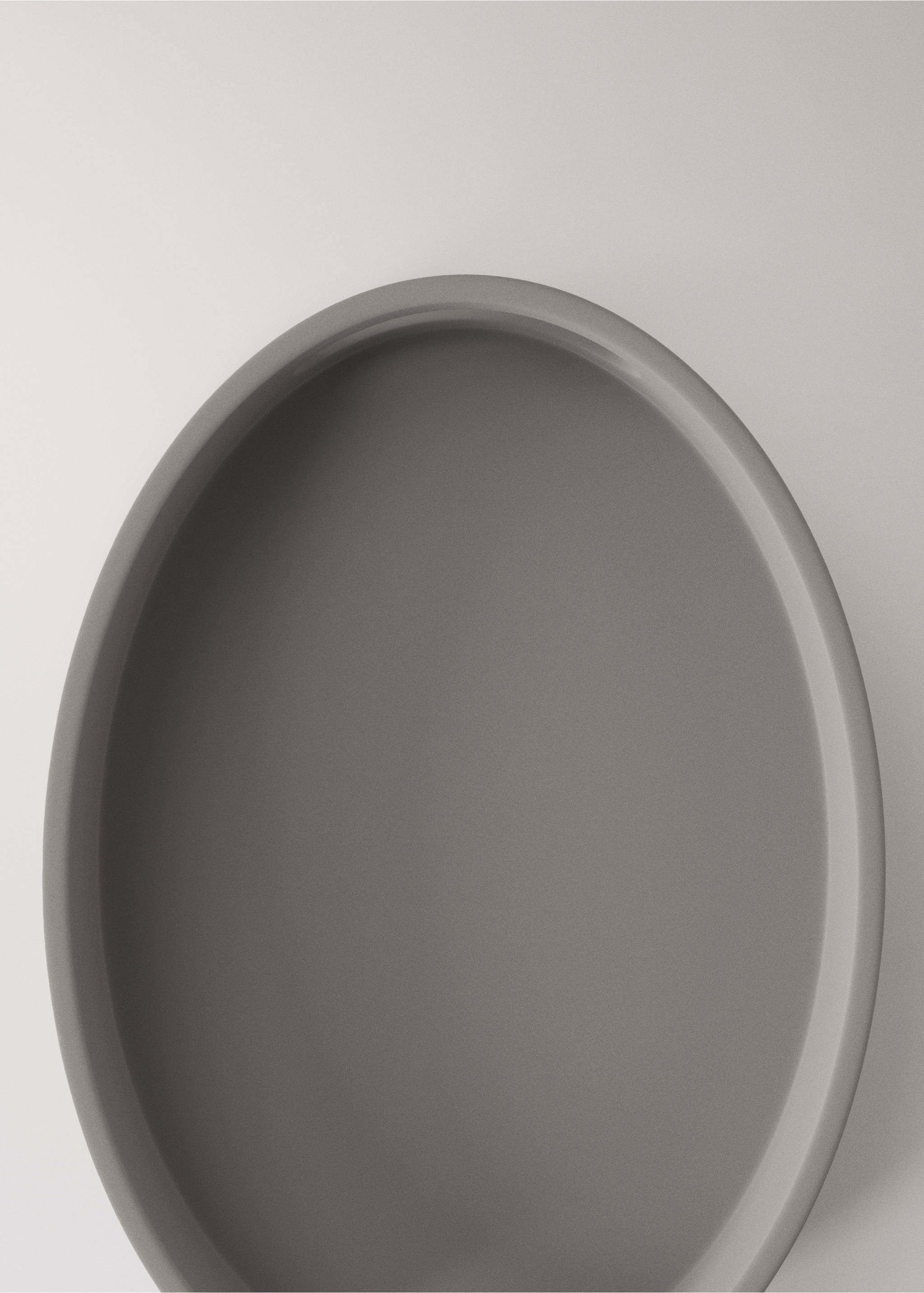 Small oval tray with handles - Details of the article 2, Blue. Ref: 37054080-00.