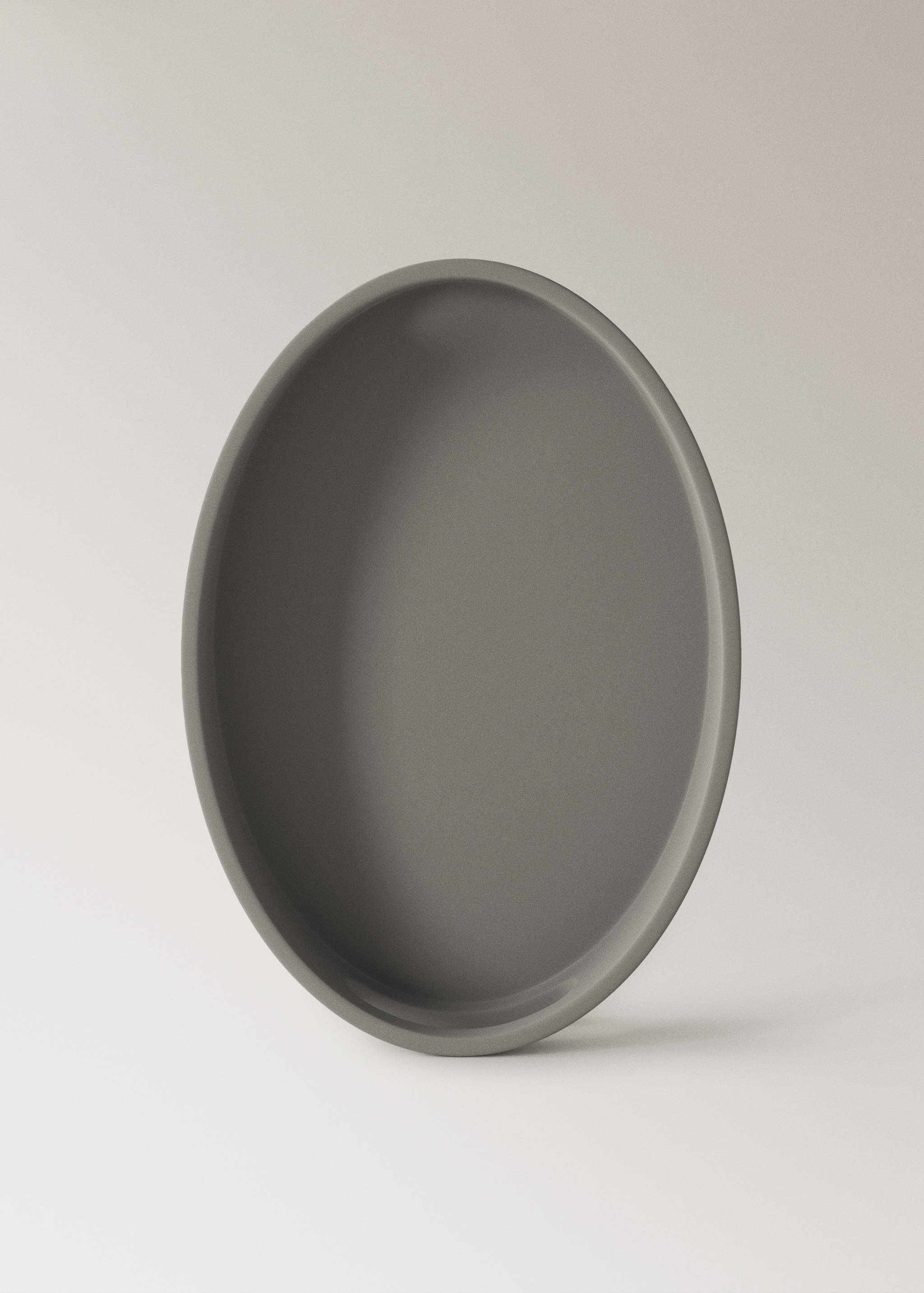 Small oval tray with handles - Article without model