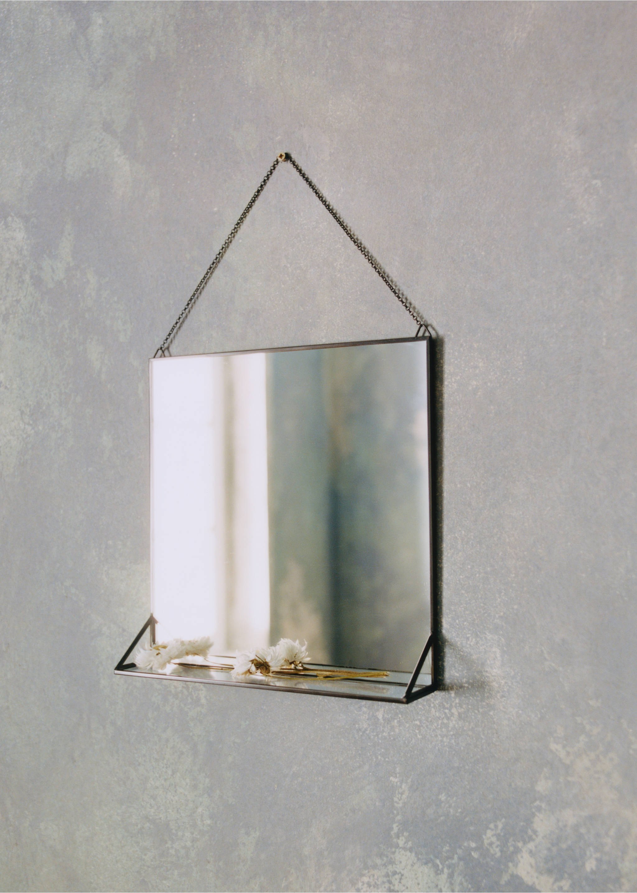 Small crystal mirror - Details of the article 5, Black. Ref: 37054084-00.