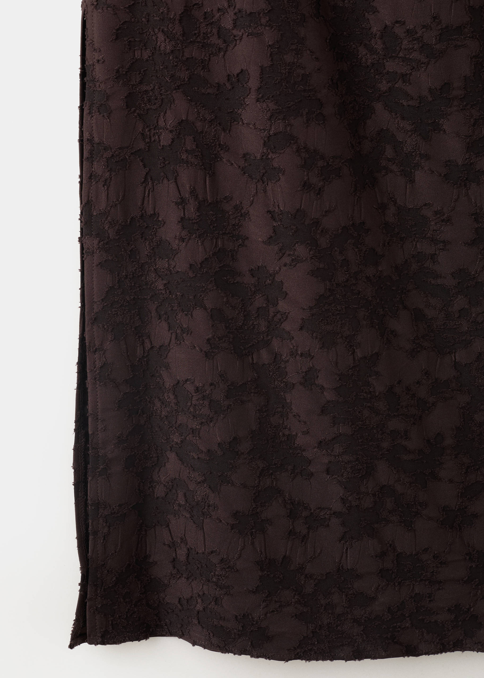 Robe asymétrique en dévoré - Détail de l'article 0