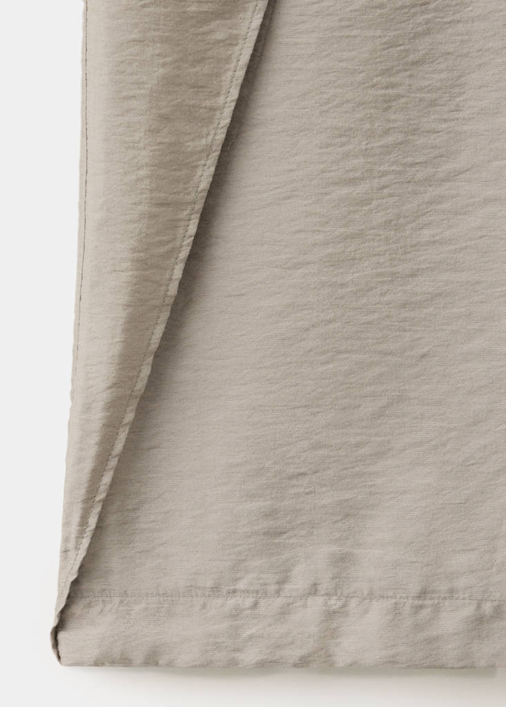 Wide-leg pareo trousers — Medium Brown