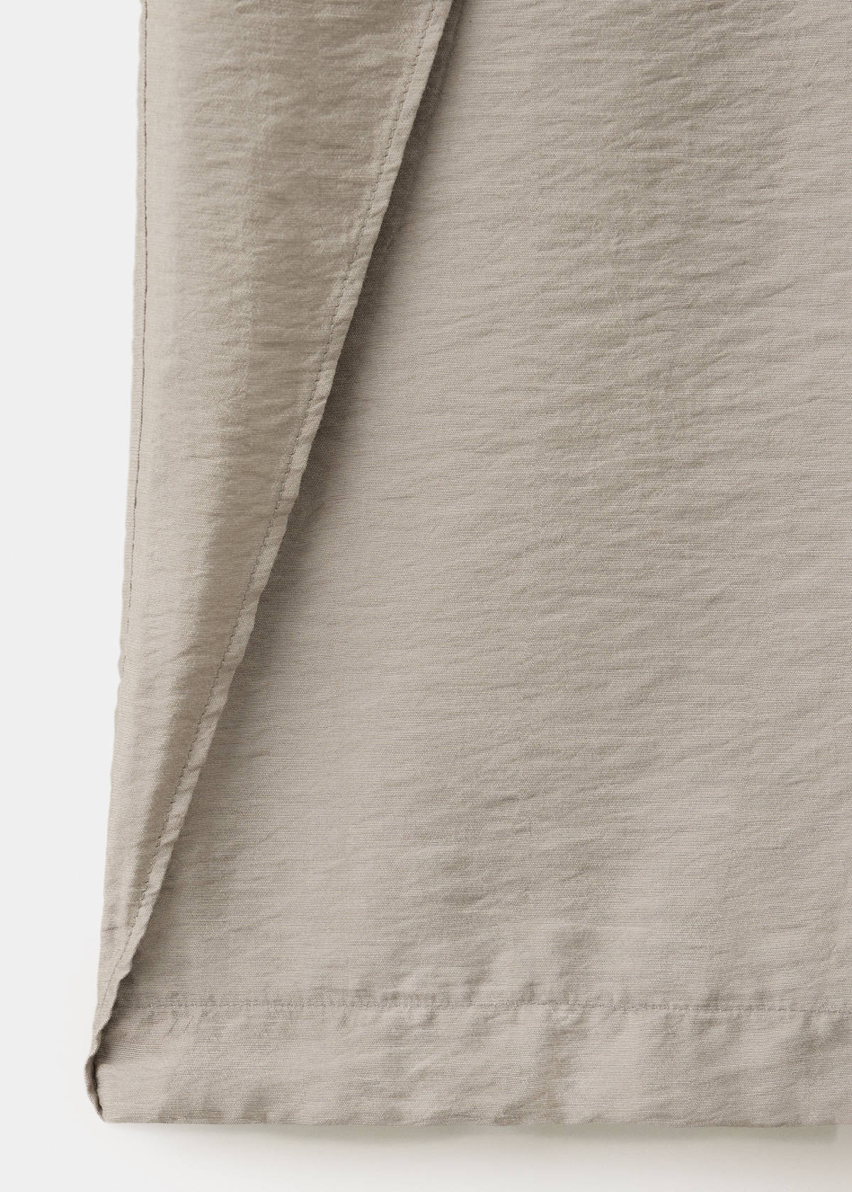 Wide-leg pareo trousers — Medium Brown