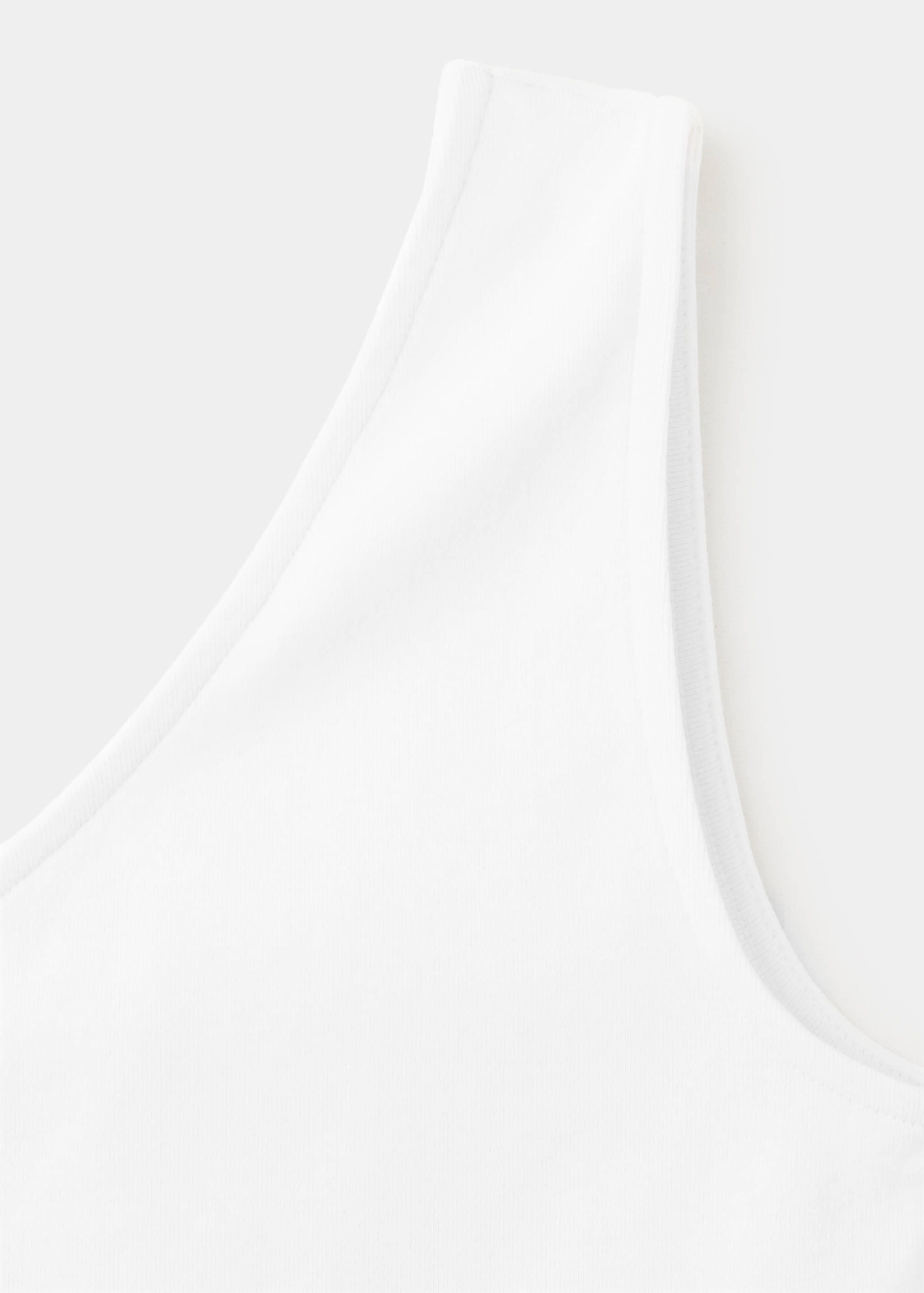 Asymmetric button detail t-shirt - Details of the article 0