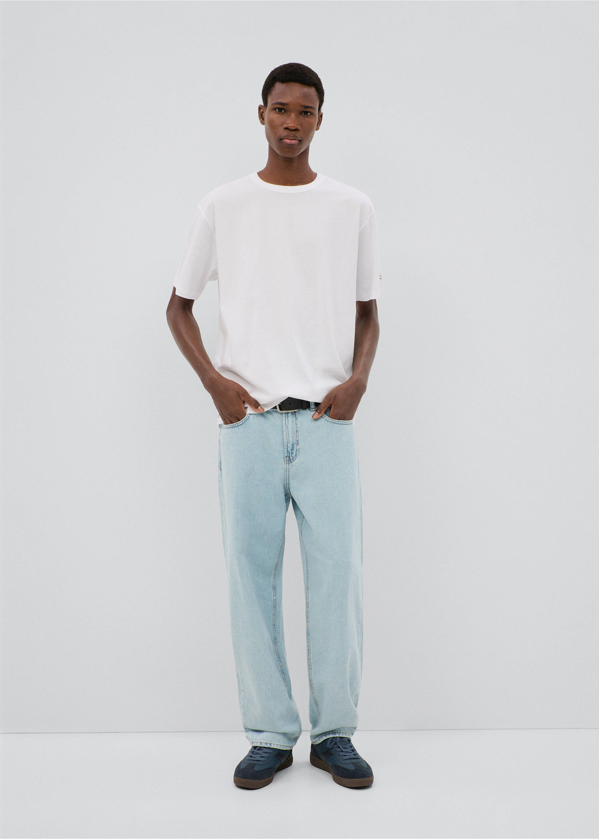 Patch cotton t-shirt - General plane, Off White. Ref: 37054102-00.