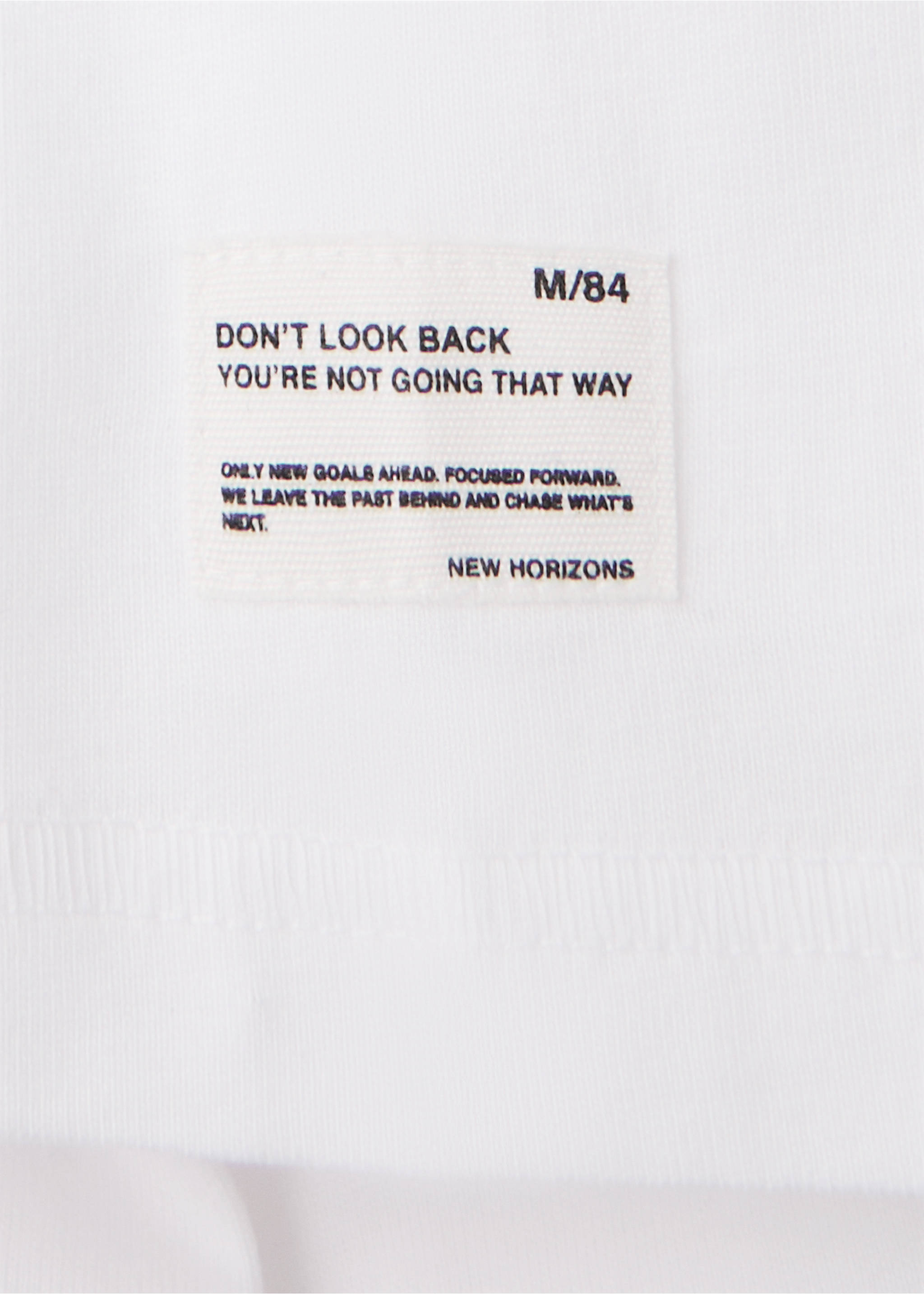 Patch cotton t-shirt - Details of the article 8, Off White. Ref: 37054102-00.