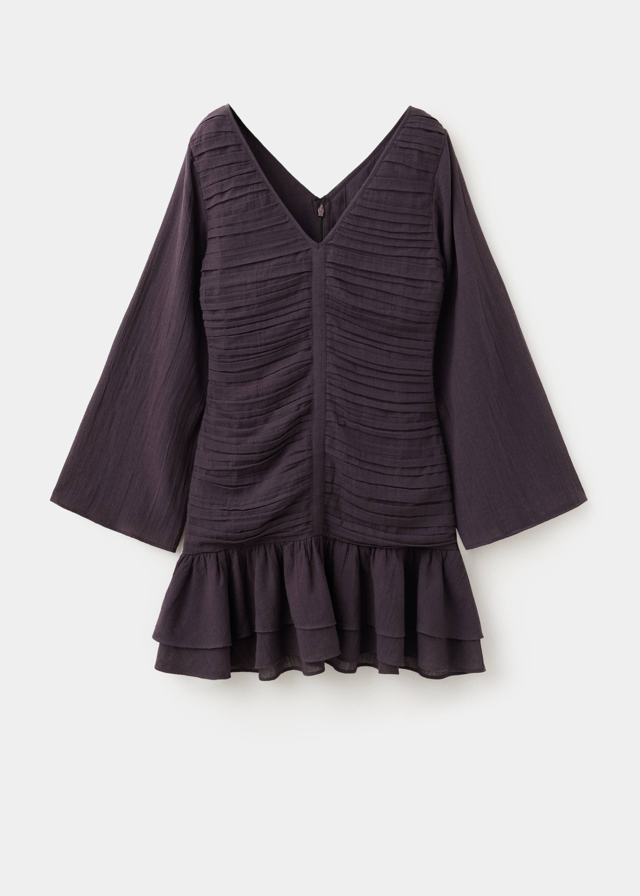 Draped Cotton Dress - Article without model