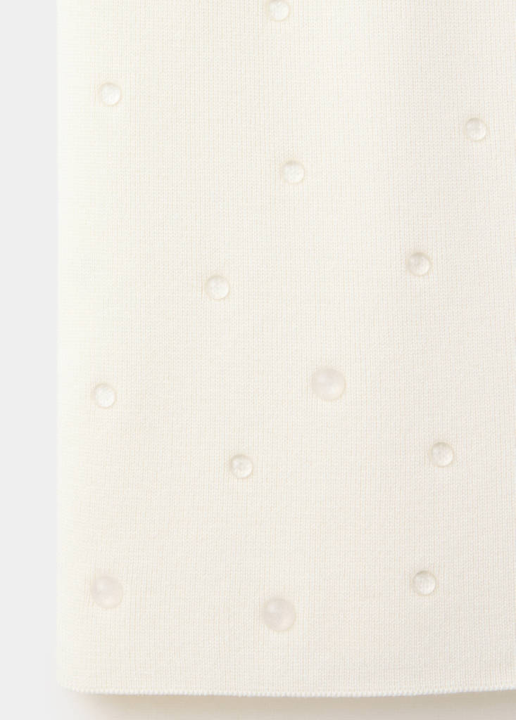 Beaded knit skirt - thumbnail 7
