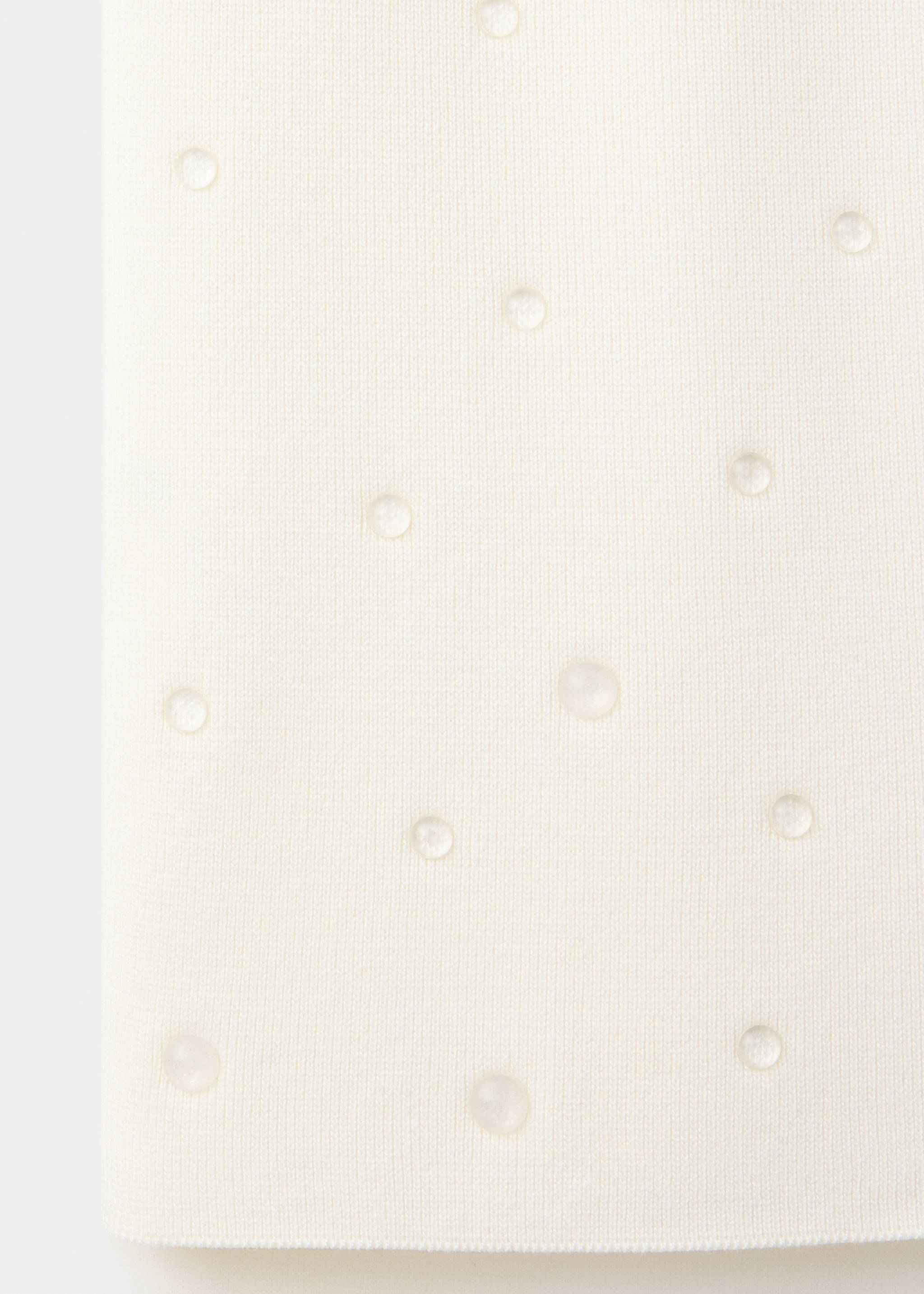 Transparent-pearl knit skirt - Details of the article 8