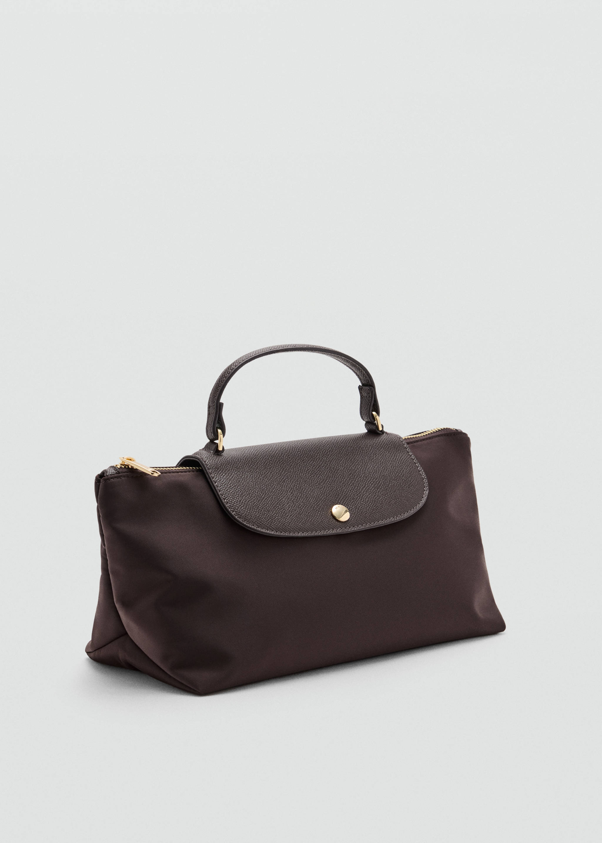 Nylon toiletry bag with handle - Medium plane