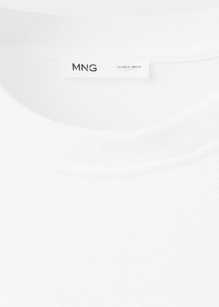 Oversized short-sleeved t-shirt — White