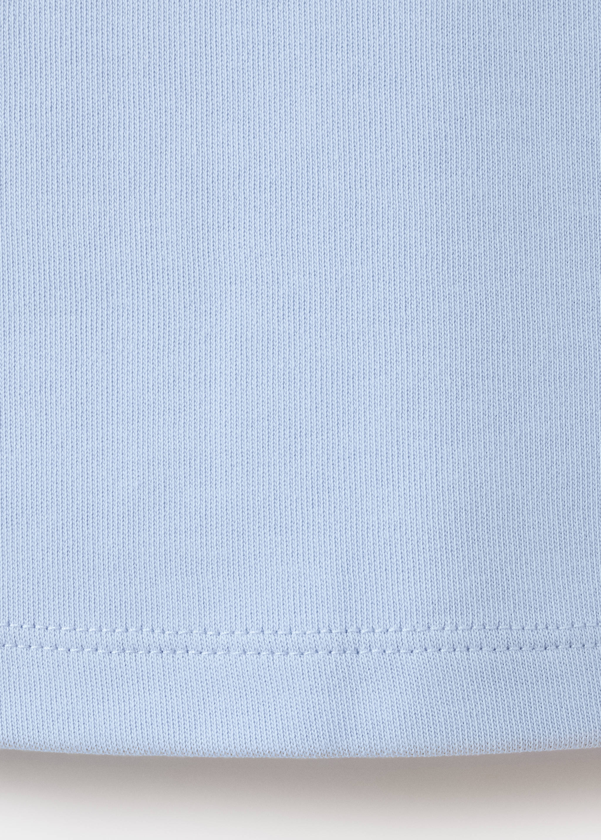 T-shirt coton col rond - Détail de l'article 0