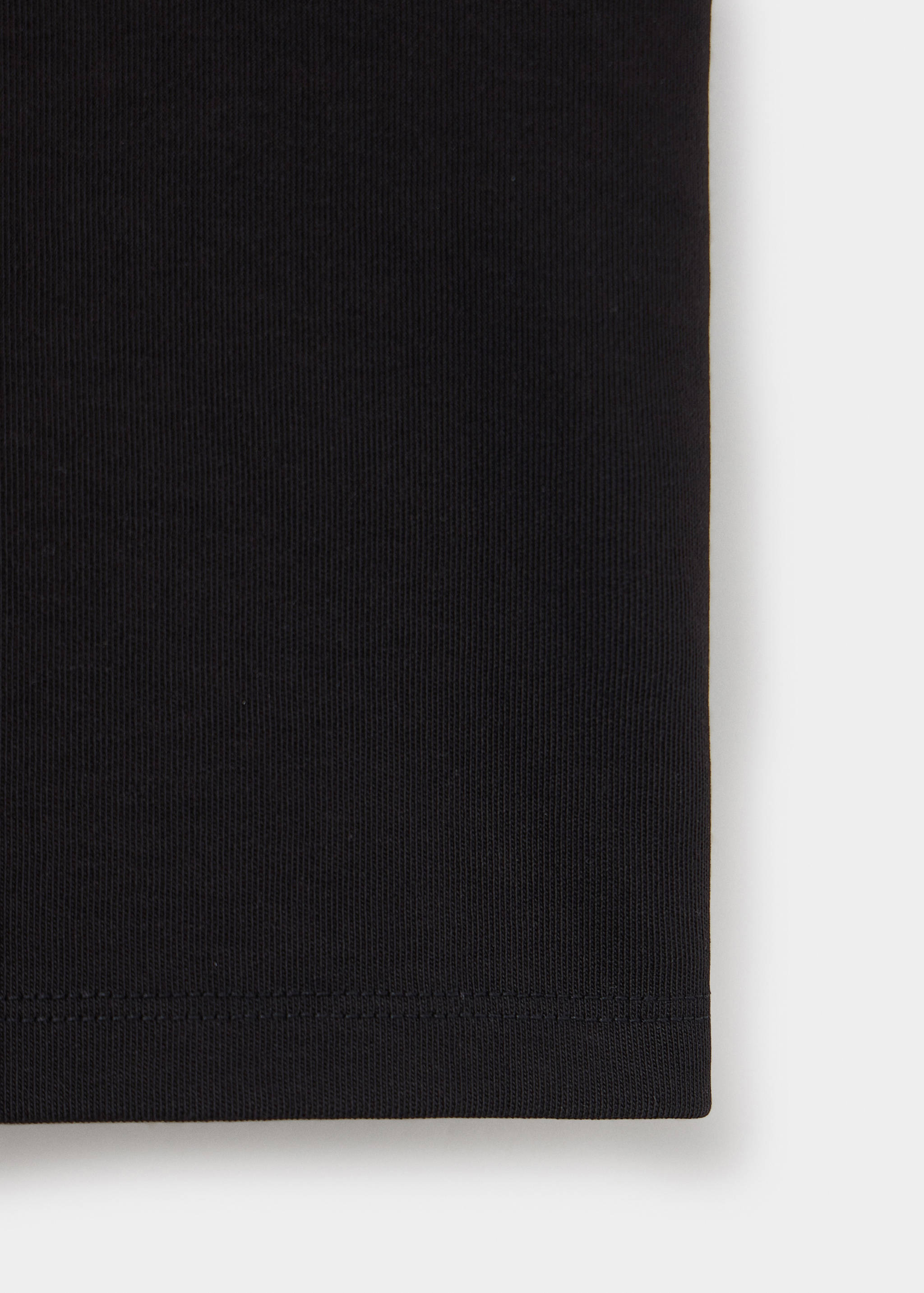 Rounded neck cotton t-shirt - Details of the article 0