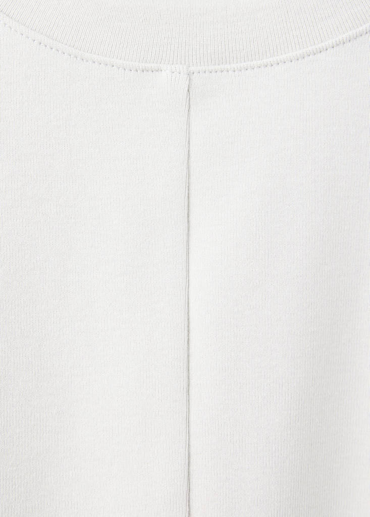Oversized T-shirt with stitching detail — Grey