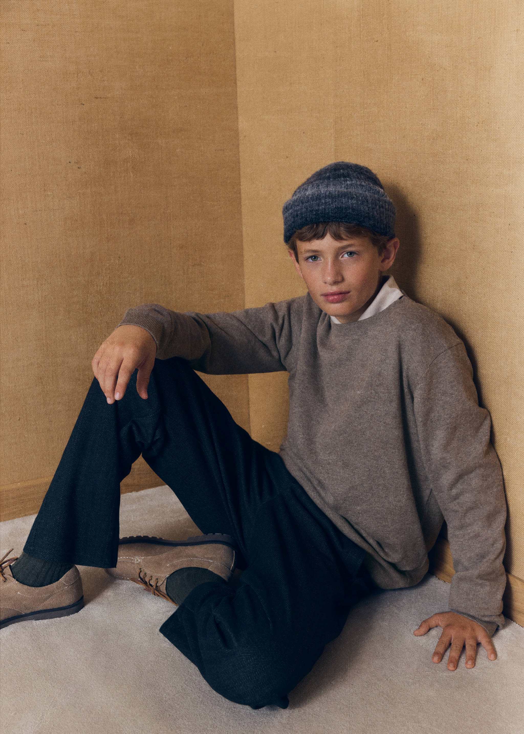 100% cotton fine-knit sweater - Details of the article 6