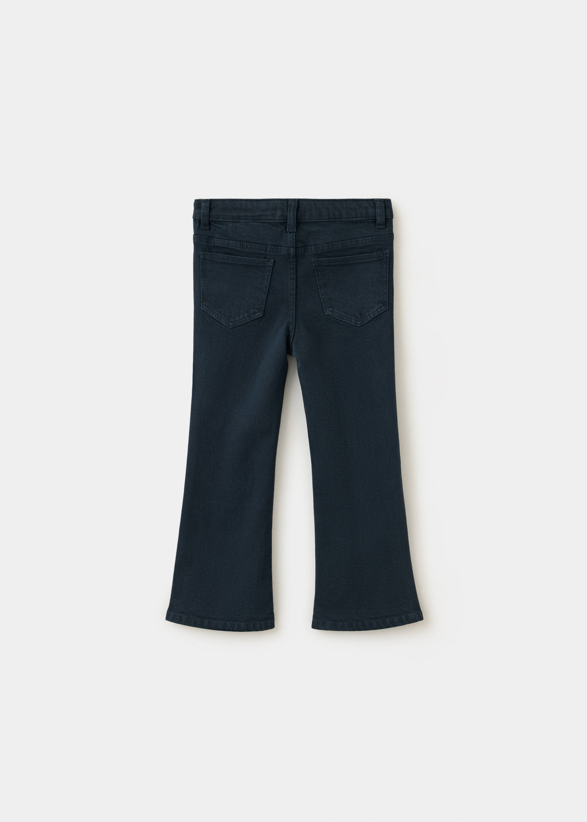 Flared jeans met studs - Achterkant van het artikel