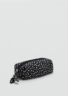 Polka dot print case — Black 2