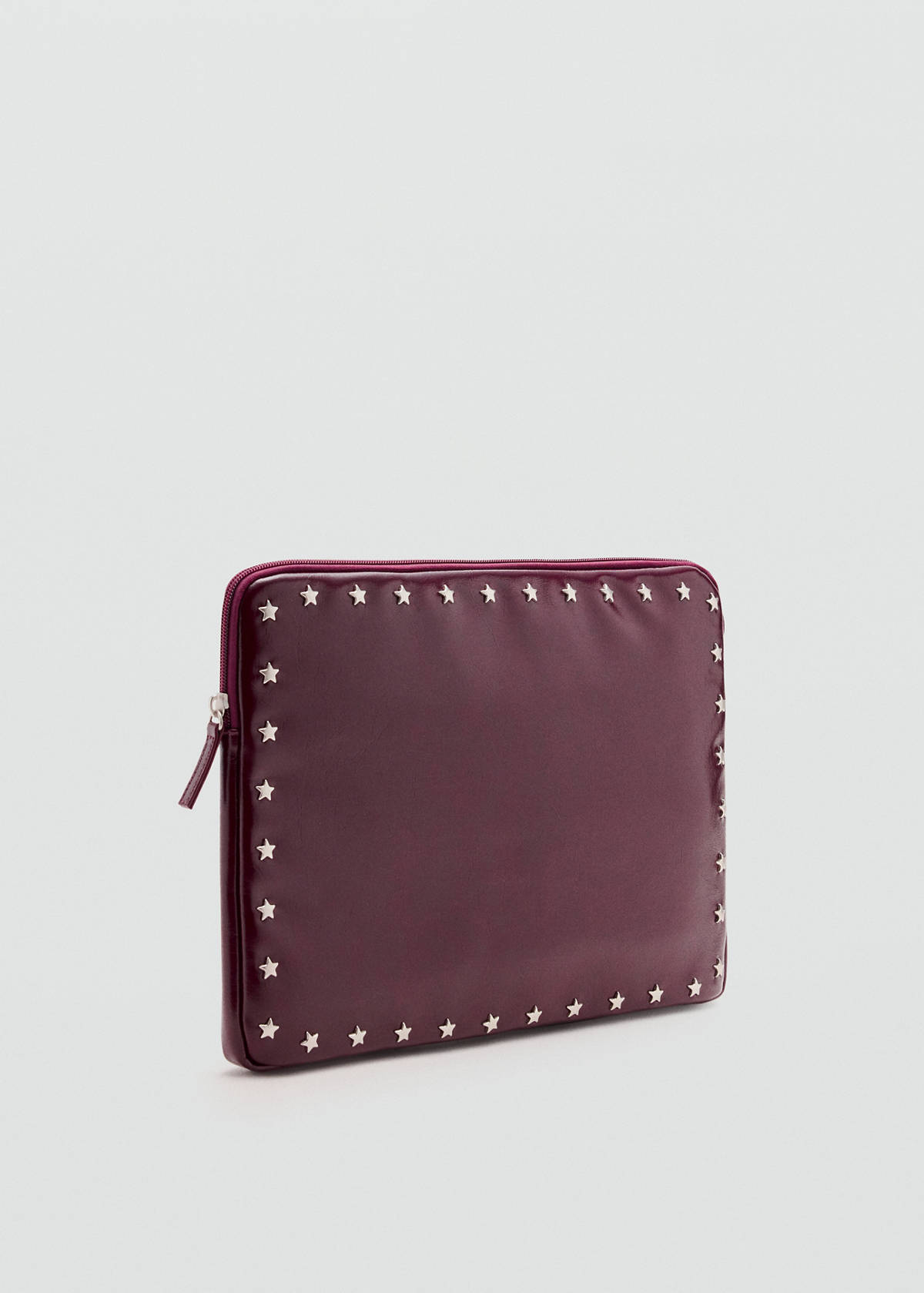 Star-studded laptop case — Maroon