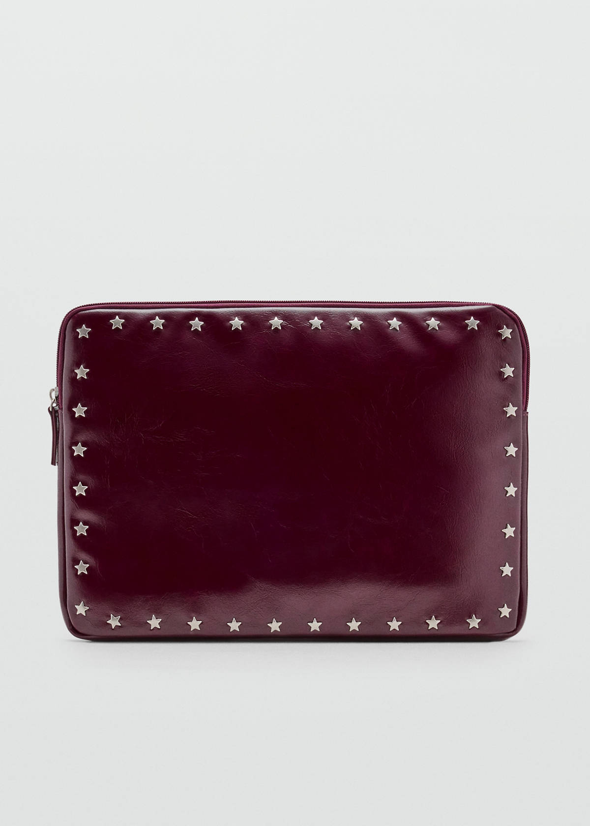 Star-studded laptop case — Maroon