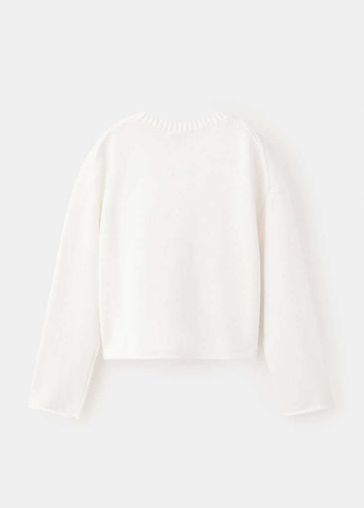 Star knitted sweater — Off White