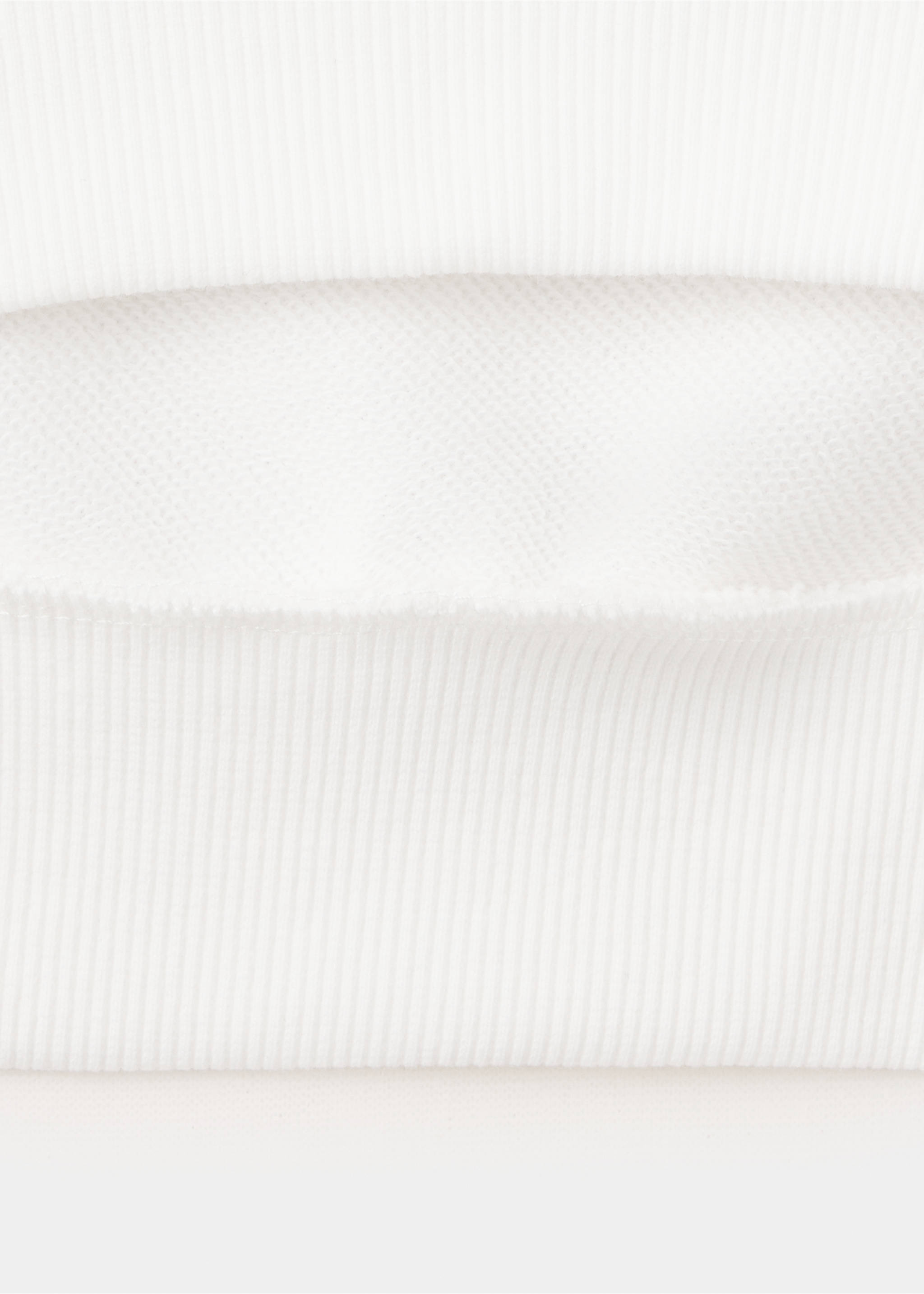 Printed sweatshirt 100% cotton - Details of the article 0, White. Ref: 37054419-00.