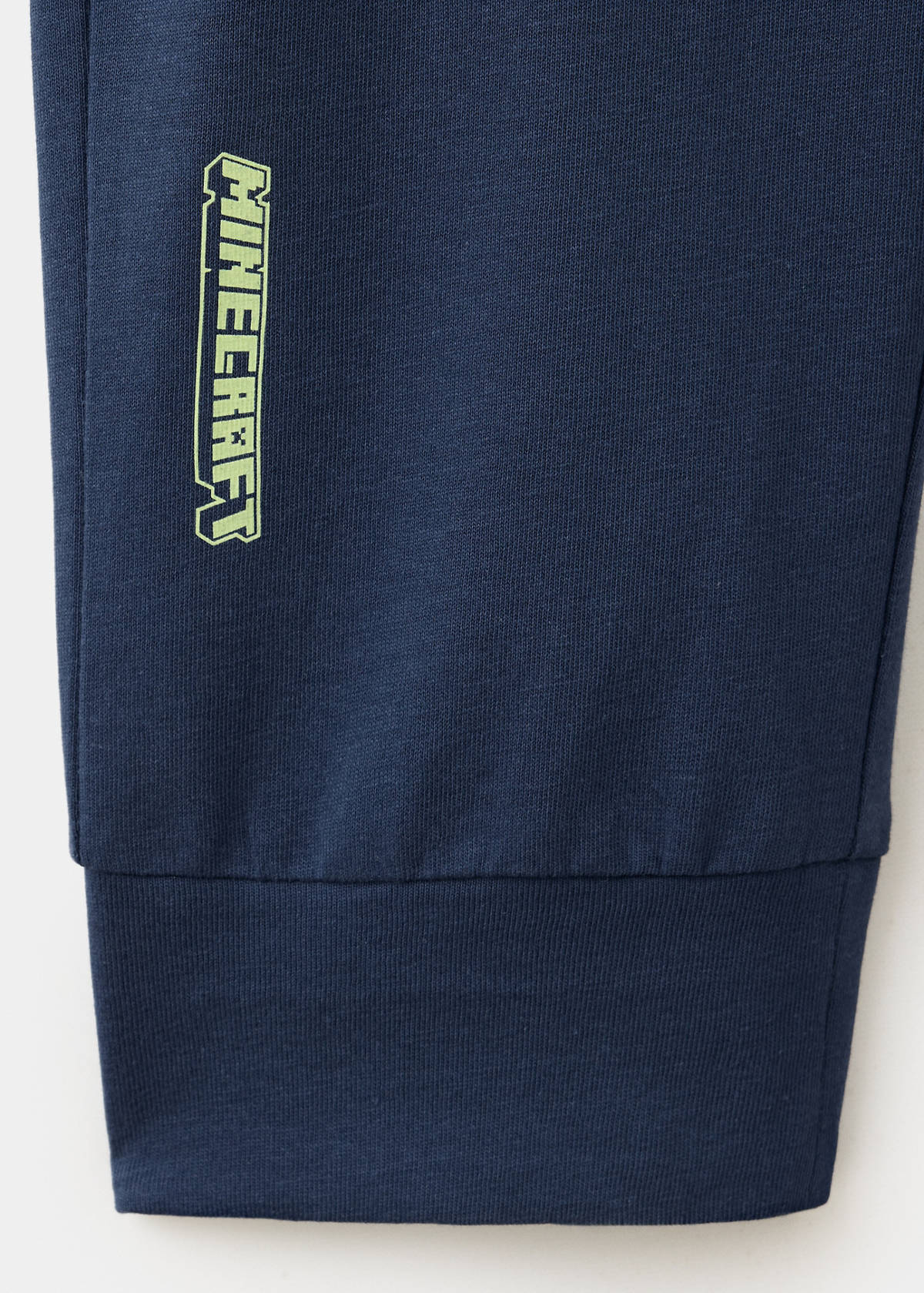 Full printed cotton pyjamas set — Navy