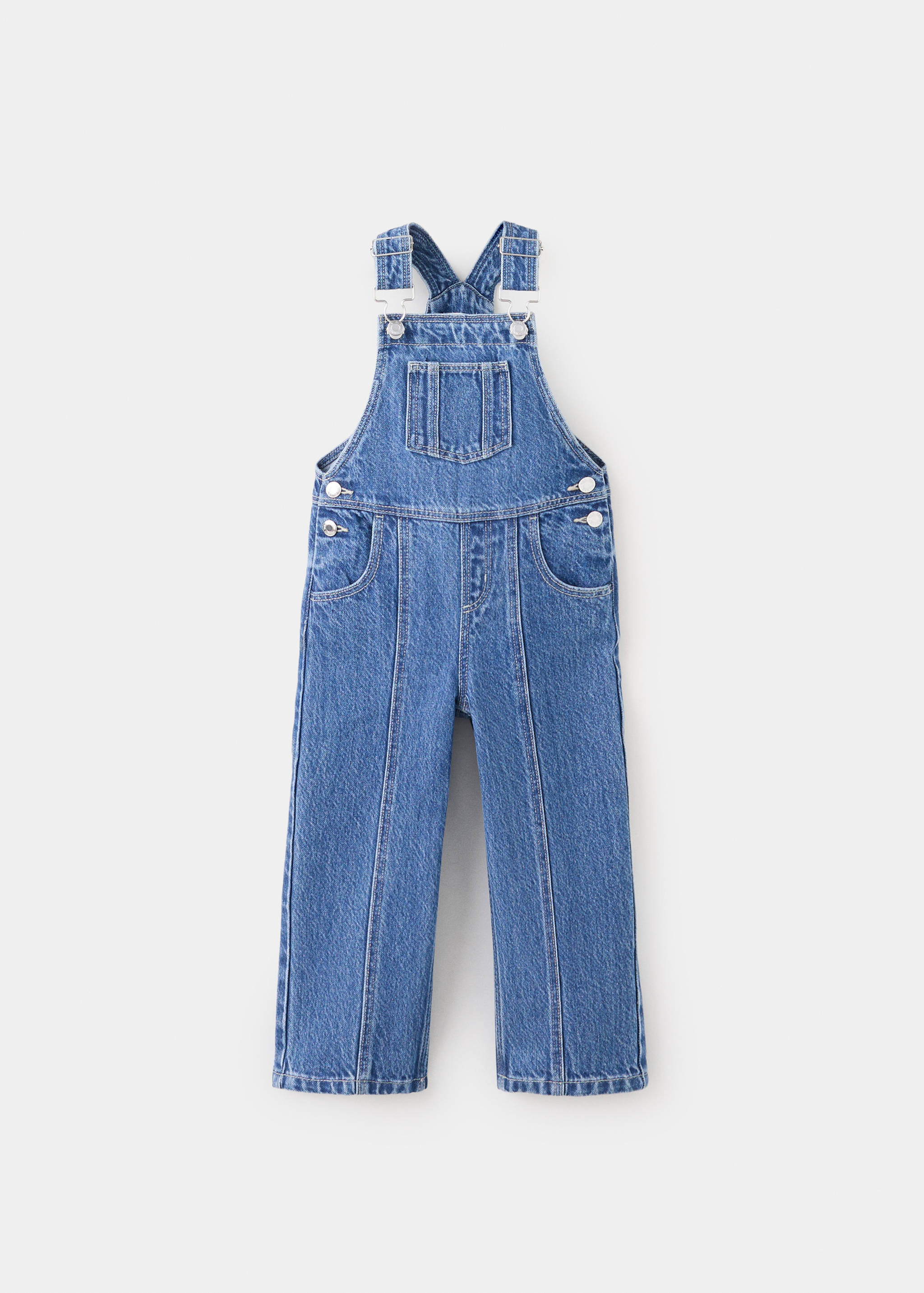 Salopette en denim avec coutures - Article sans modèle