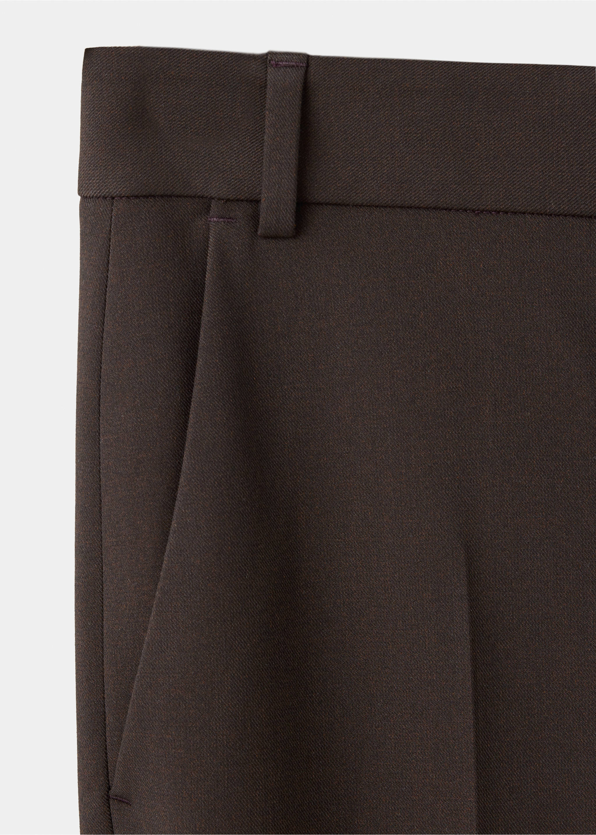 Pantalon pau - Détail de l'article 8, Chocolat. Ref: 37054422-00.