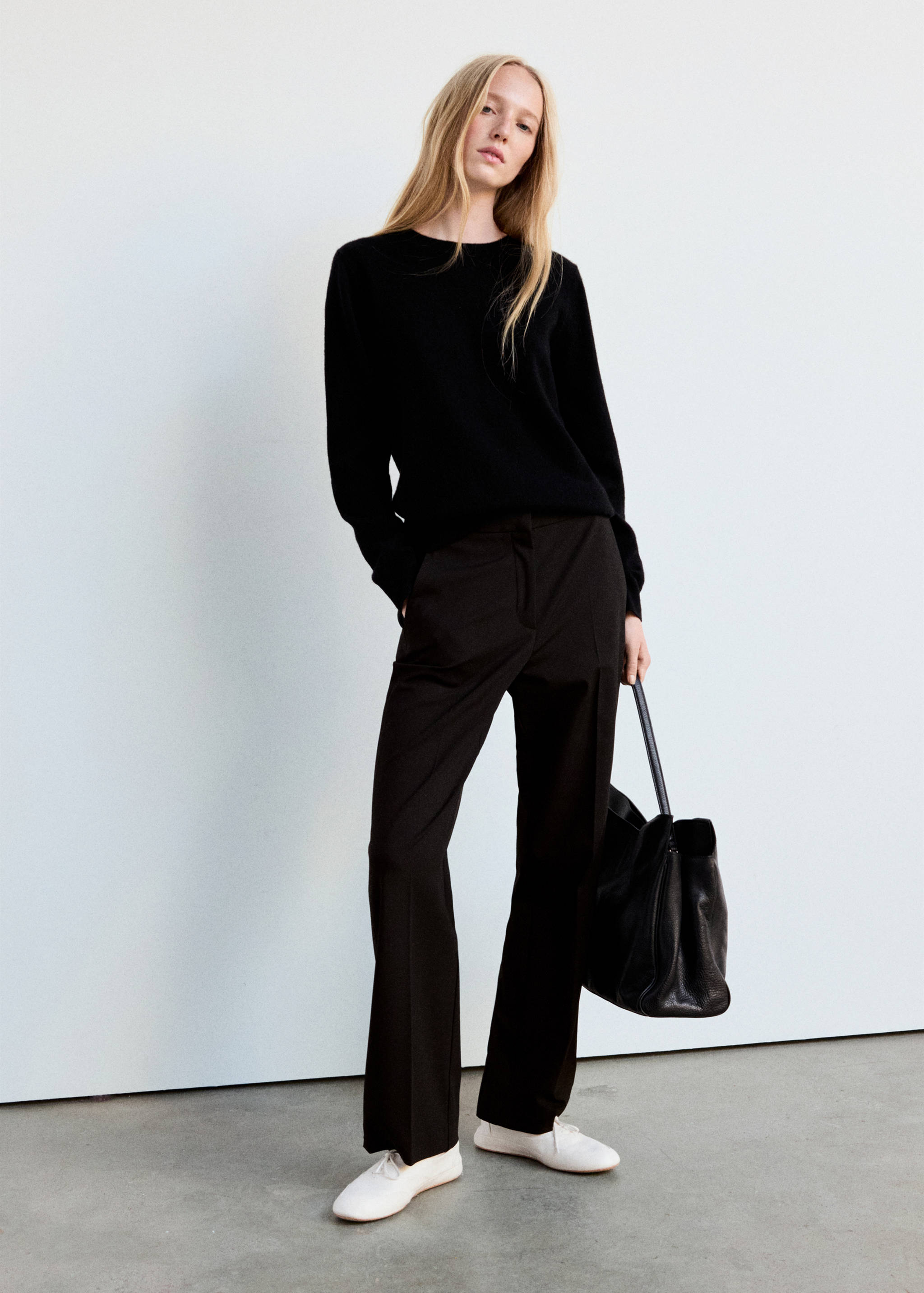 Pantalon droit taille normale - Plan général