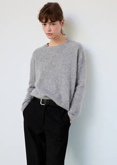 Straight mid-rise trousers — Black 4