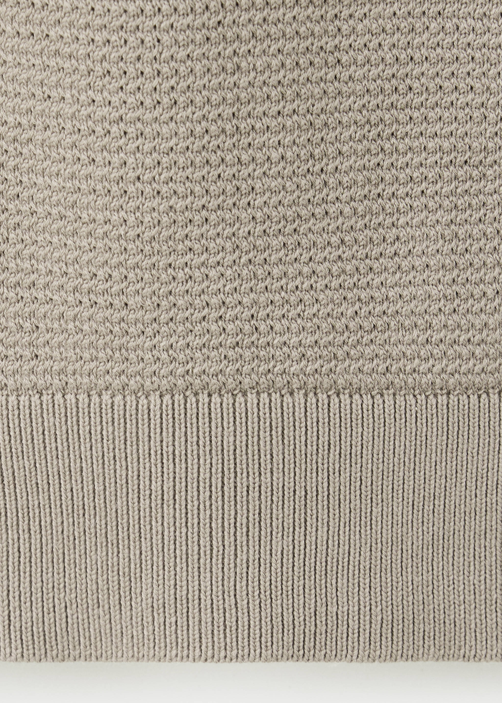 Jersey punto fino cremallera - Detalle del artículo 0