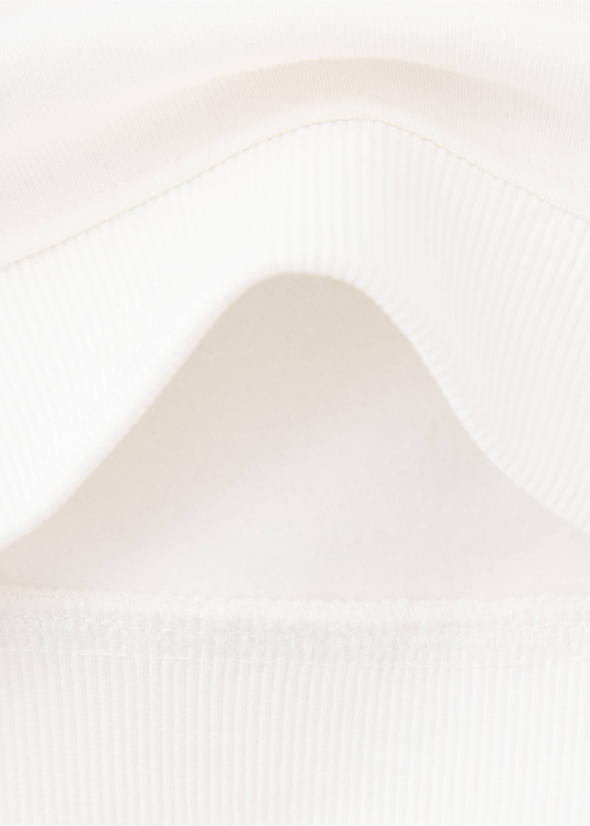 Sweat en coton 100 % imprimé - Détail de l'article 0, Blanc. Ref: 37054426-00.