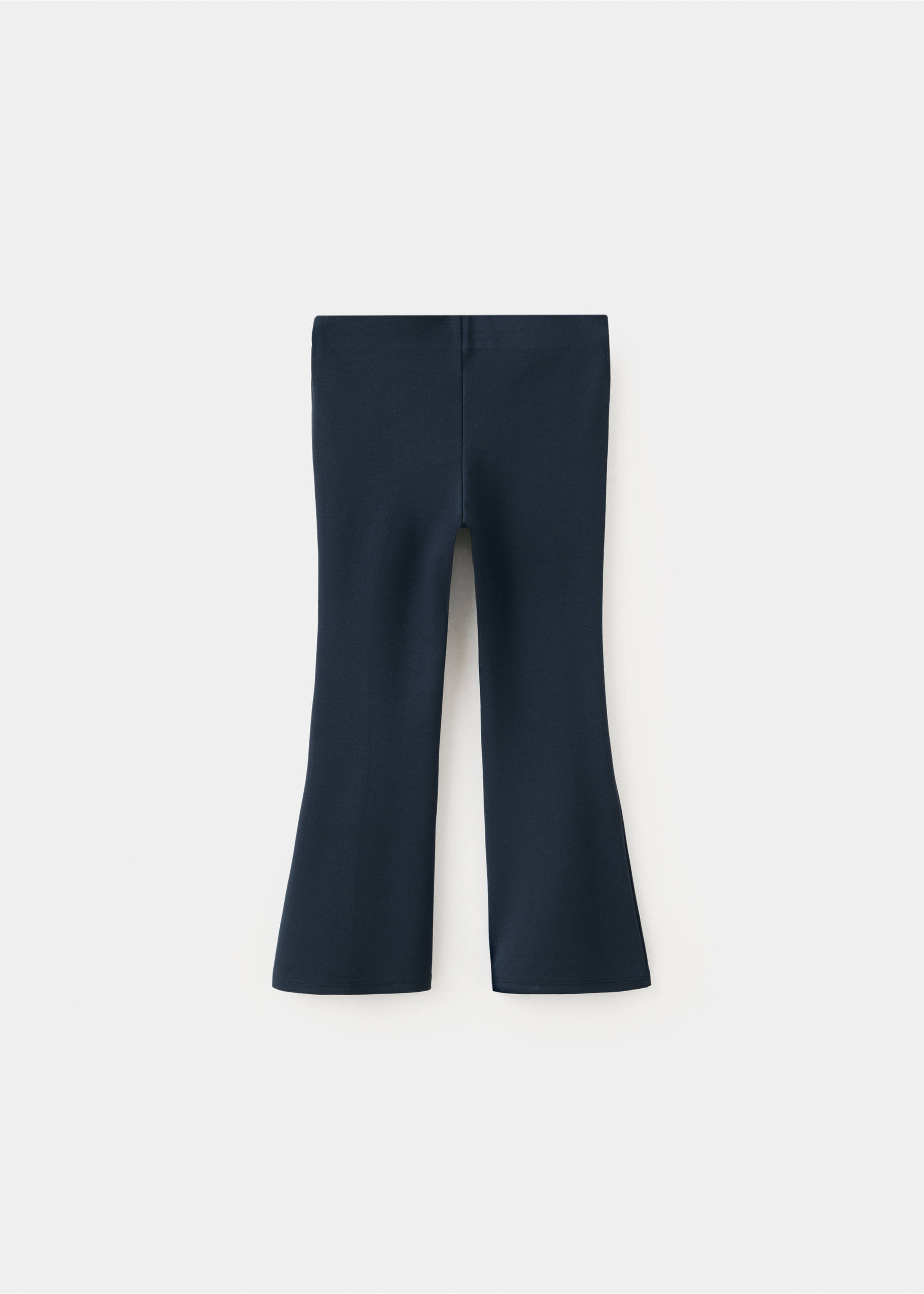 Flared leggings - Reverse of the article, Navy. Ref: 37054427-00.
