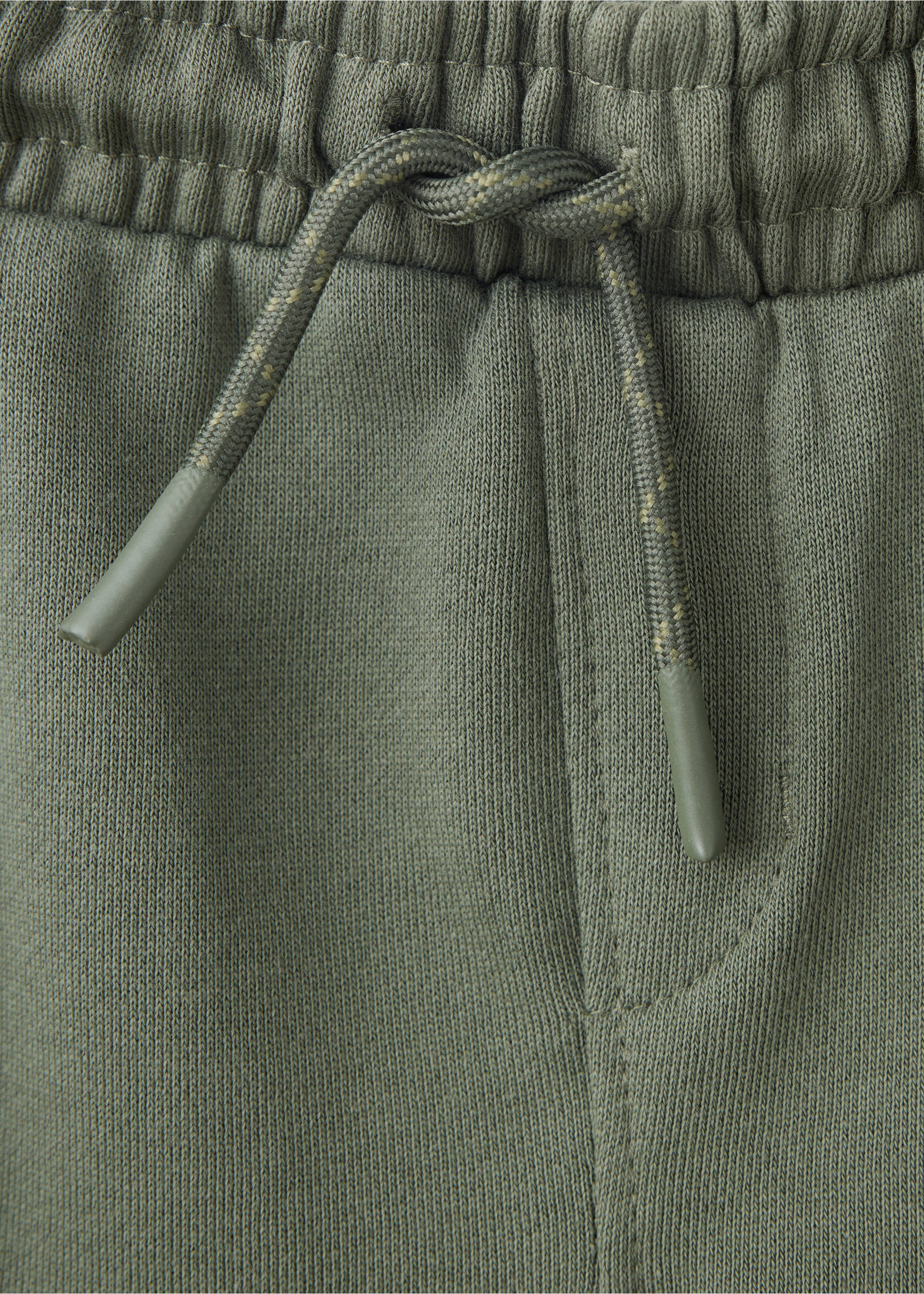 Cargo jogger trousers - Details of the article 8, Khaki. Ref: 37054428-00.