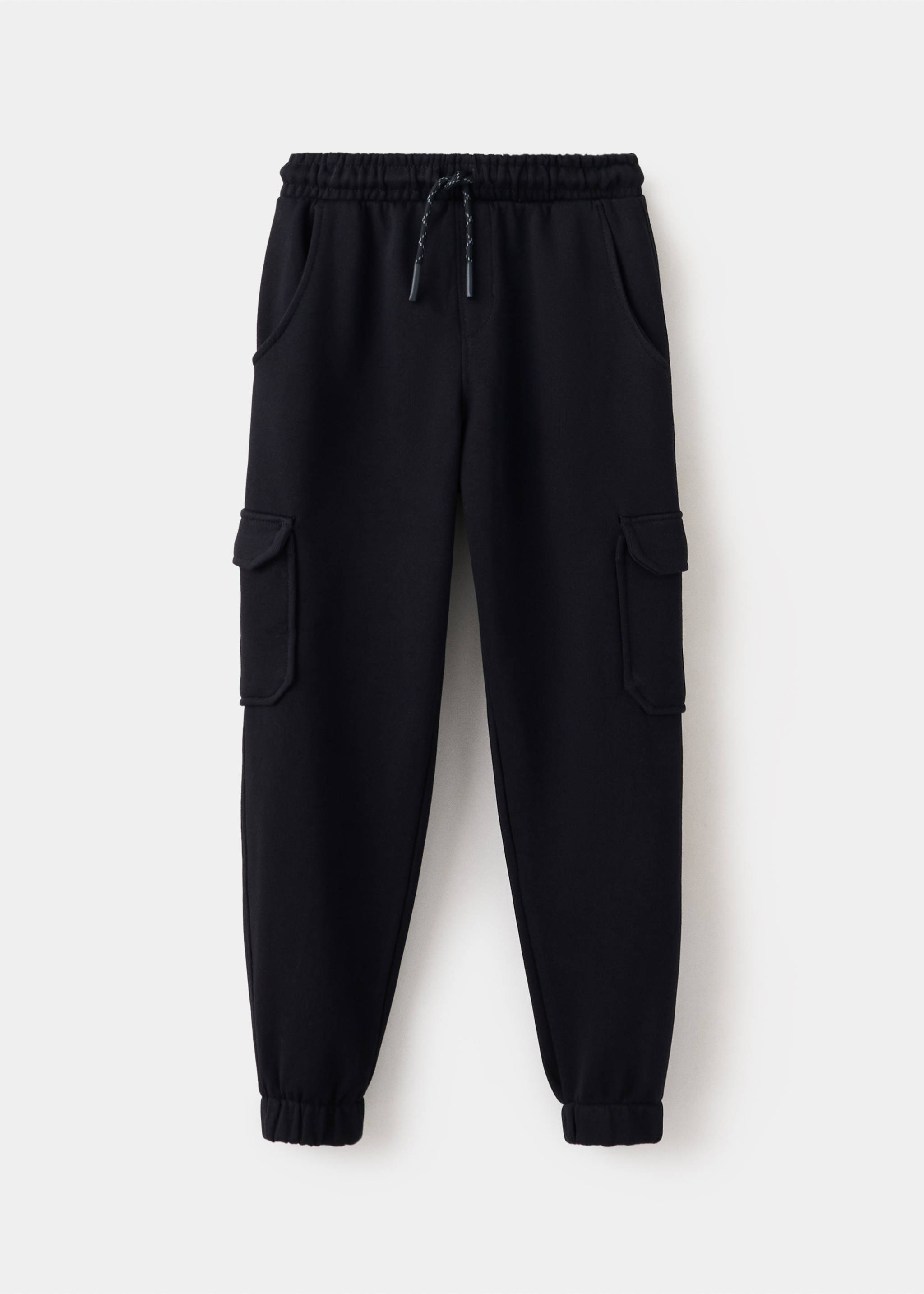 Kalhoty jogger cargo - Zboží bez modelu, Černá. Ref: 37054428-00.