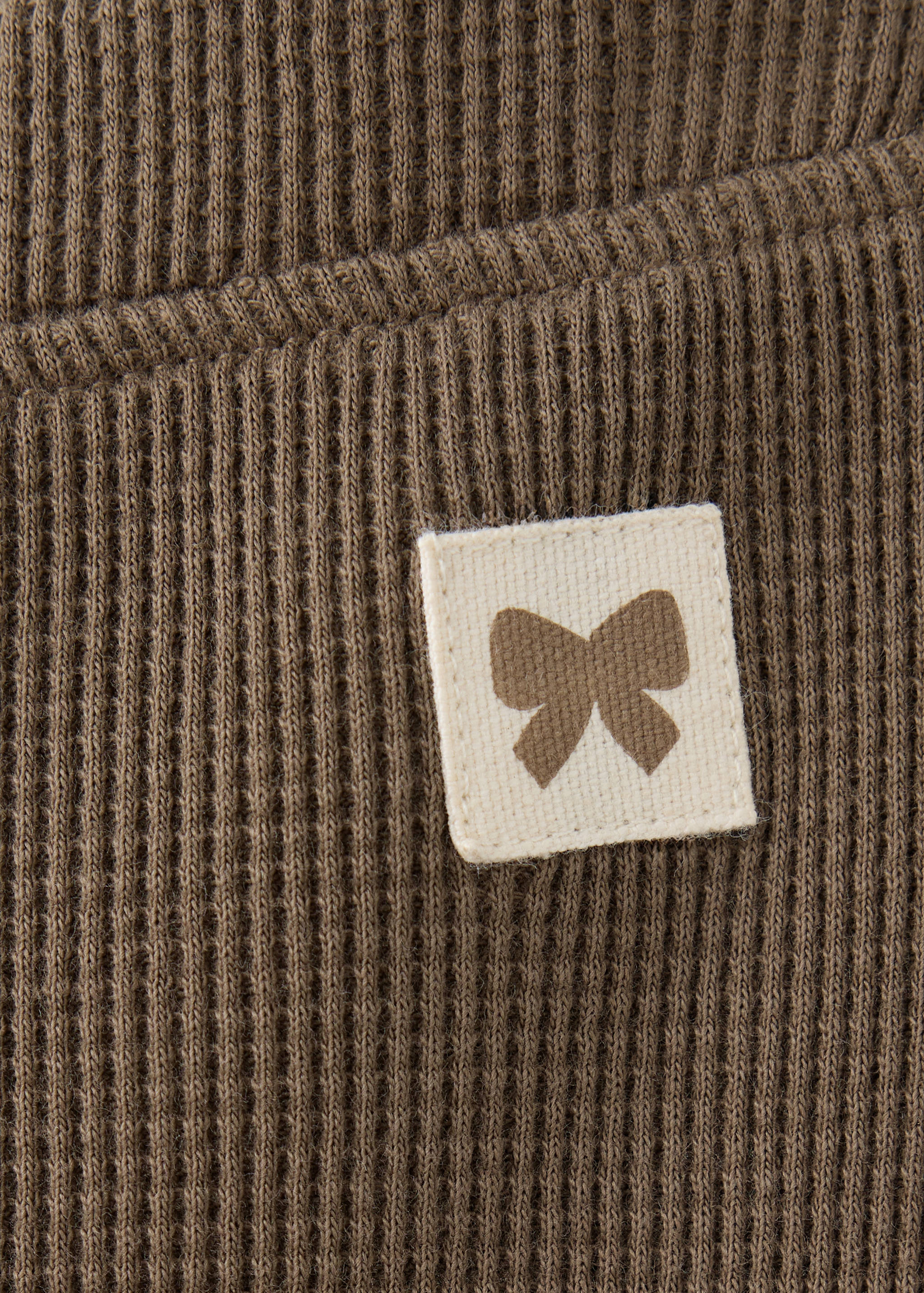 Waffle-Leggings aus Baumwolle - Detail des Artikels 8