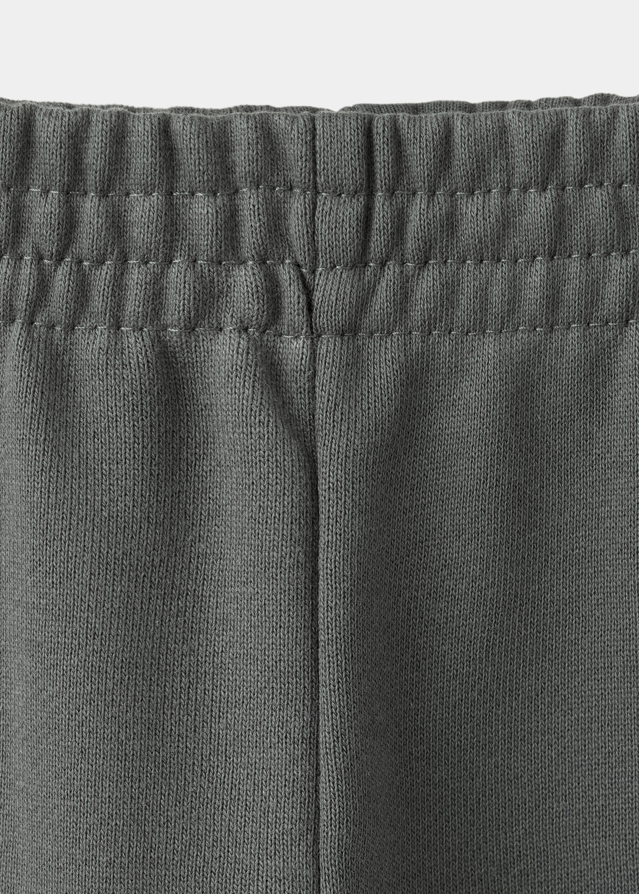 Elastic cotton joggers - Details of the article 8