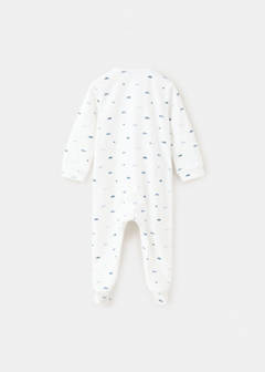 Car print onesie pyjama — Off White 3