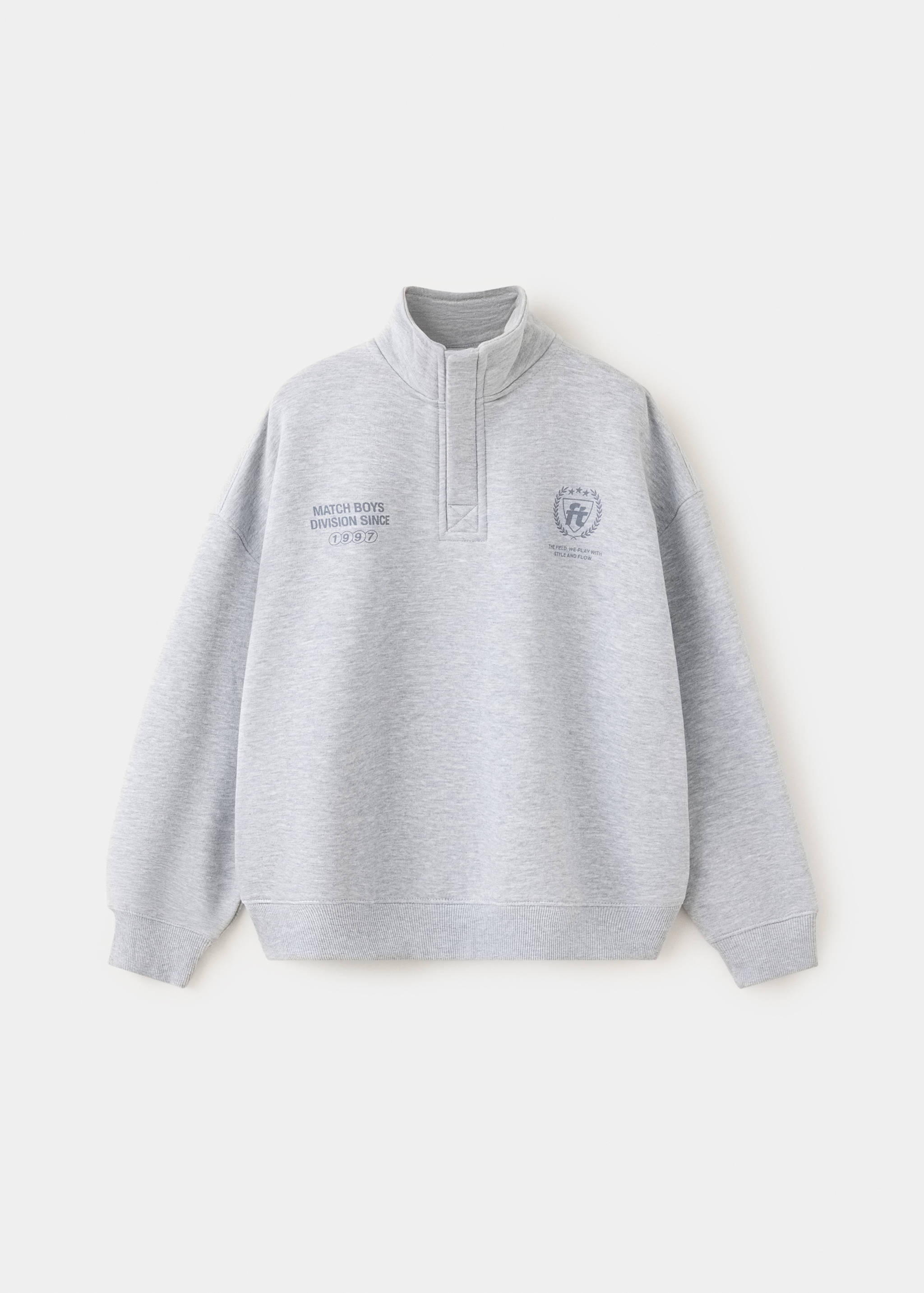 Oversized printed sweatshirt - Article without model