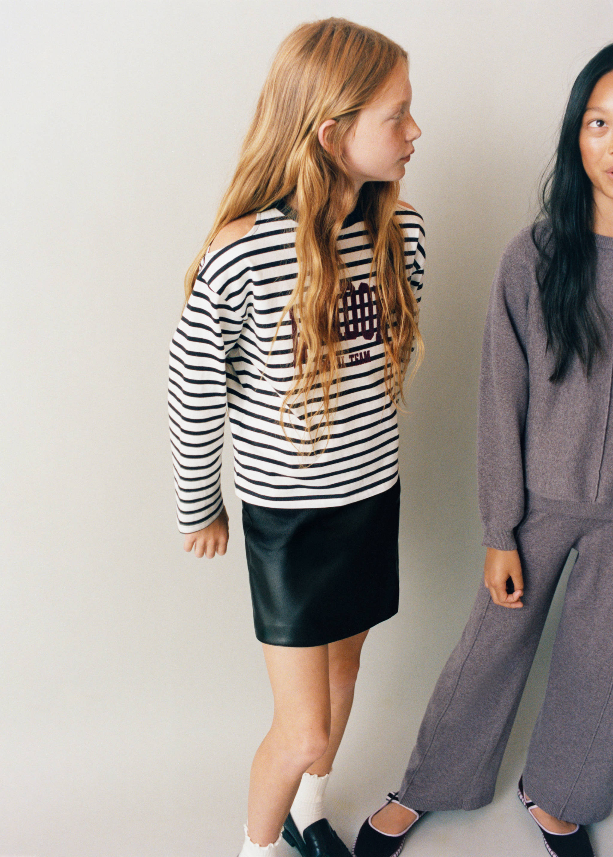 Faux-leather culottes - Details of the article 5