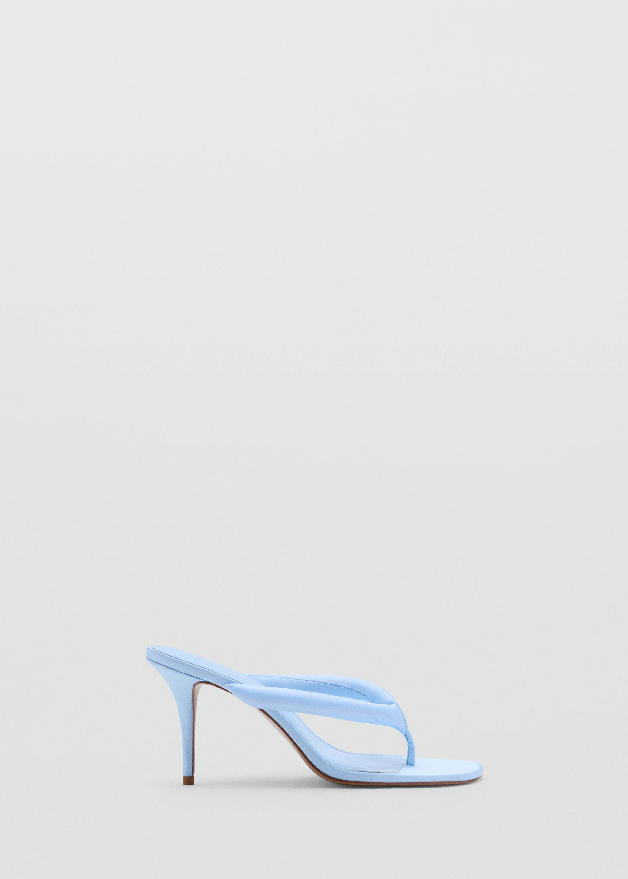Padded strap stiletto heel sandals - Article without model