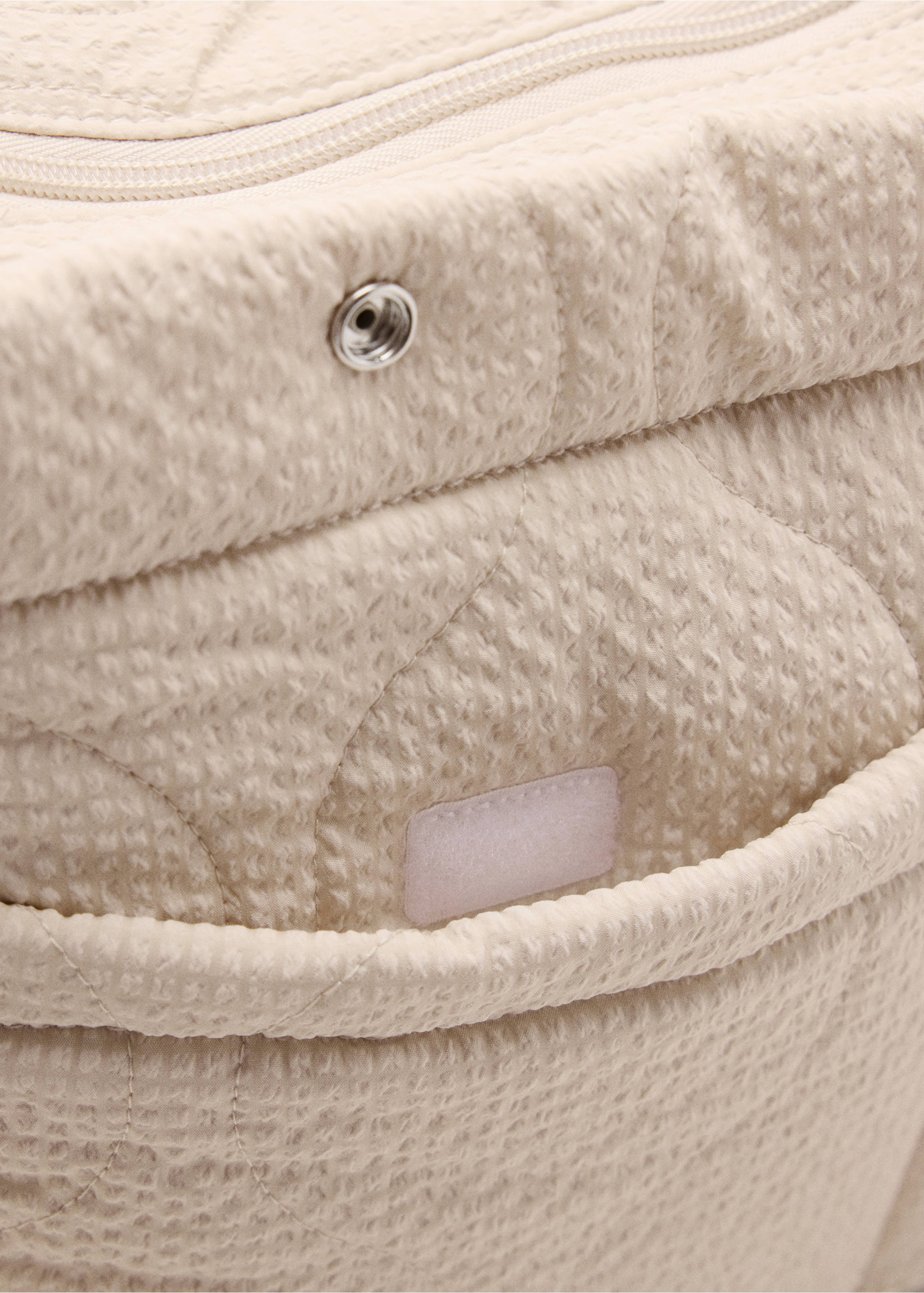 Sac maternité texturé - Détail de l'article 1, Beige. Ref: 37054447-00.