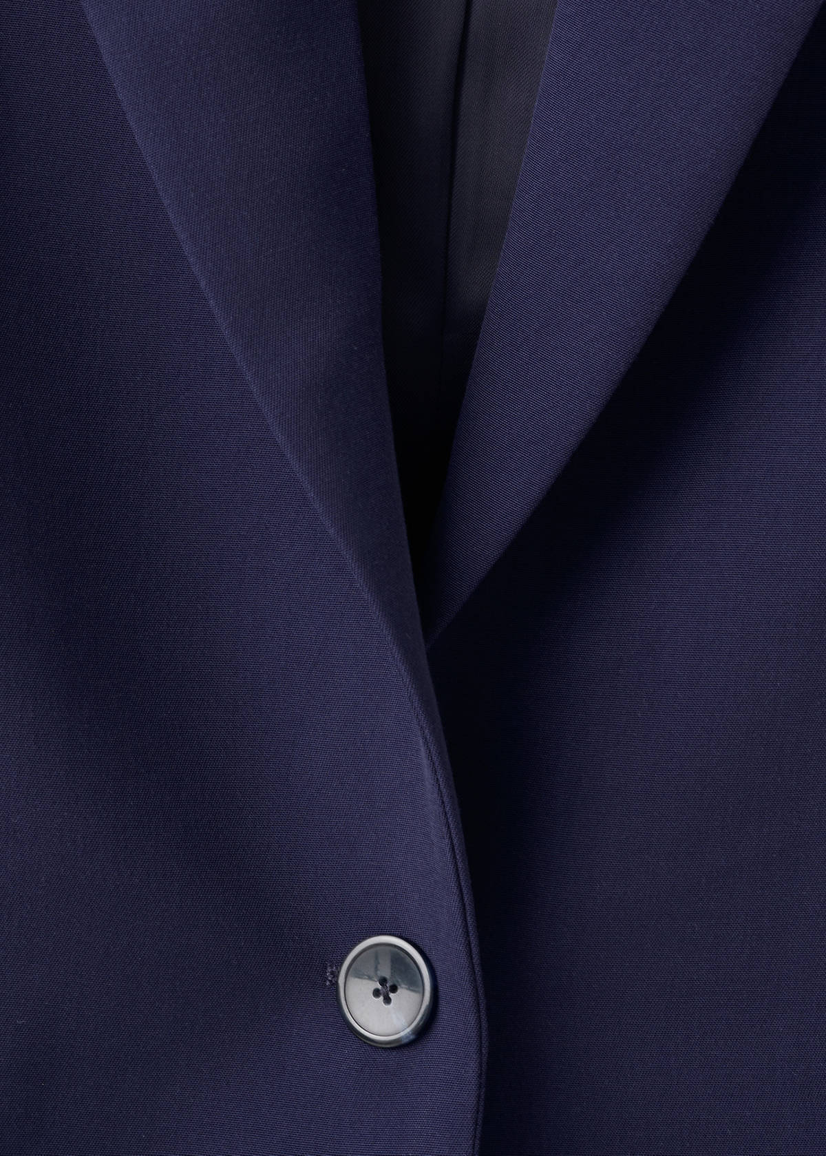 Straight jacket with flap pockets — Purple