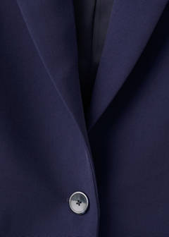 Straight jacket with flap pockets — Purple 8