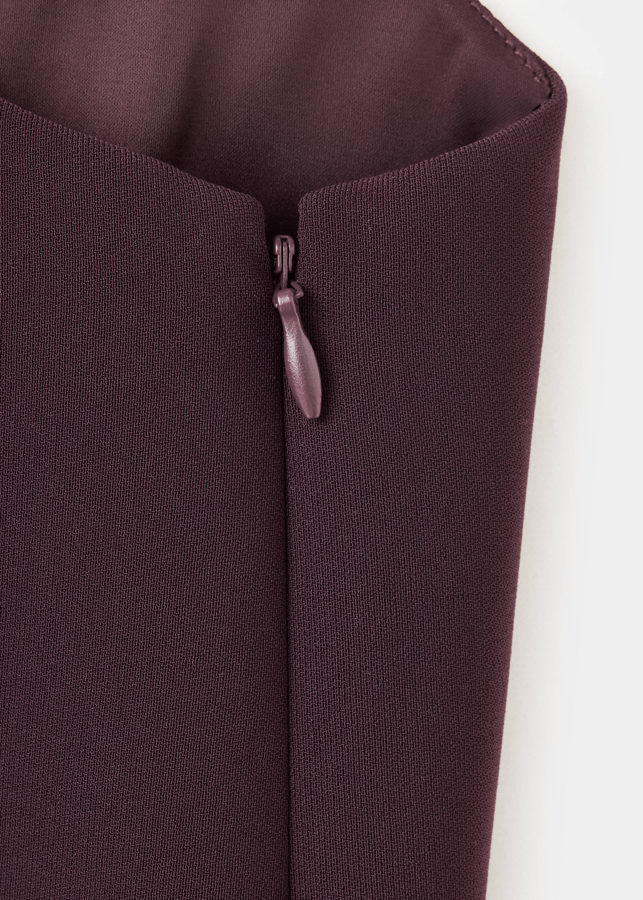 Plain strapless top - Details of the article 0