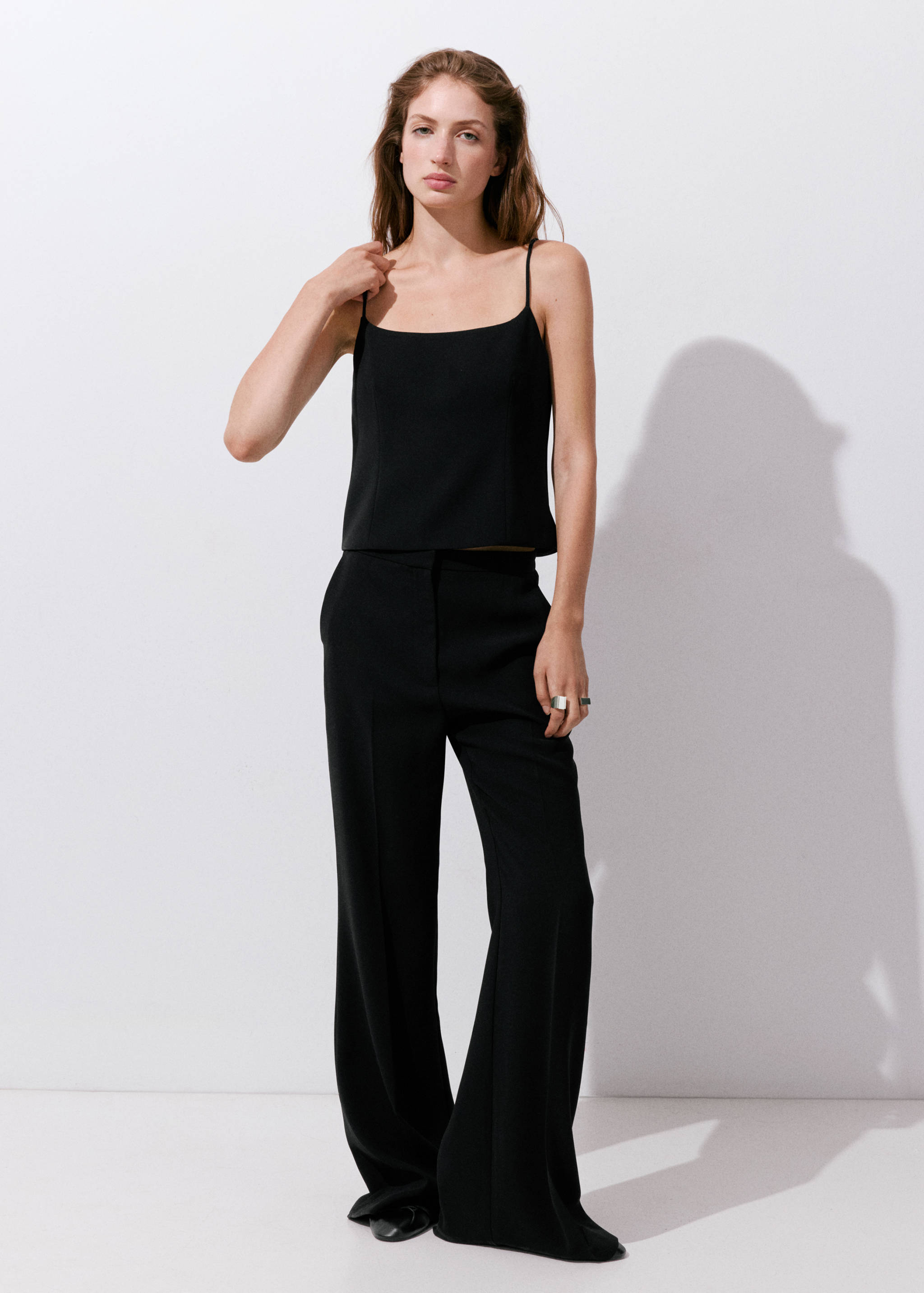 Plain strapless top - General plane