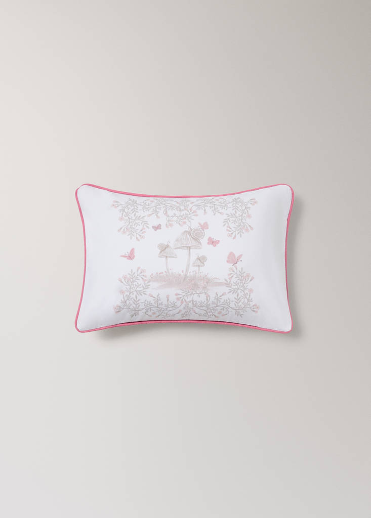 Fantasy print cushion cover, vibrant contrast colours 30x50 cm — Nude
