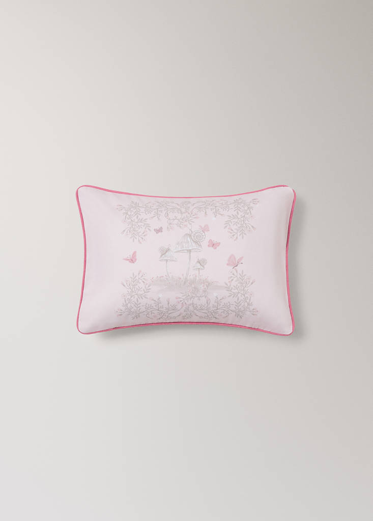 Fantasy print cushion cover, vibrant contrast colours 30x50 cm — Nude