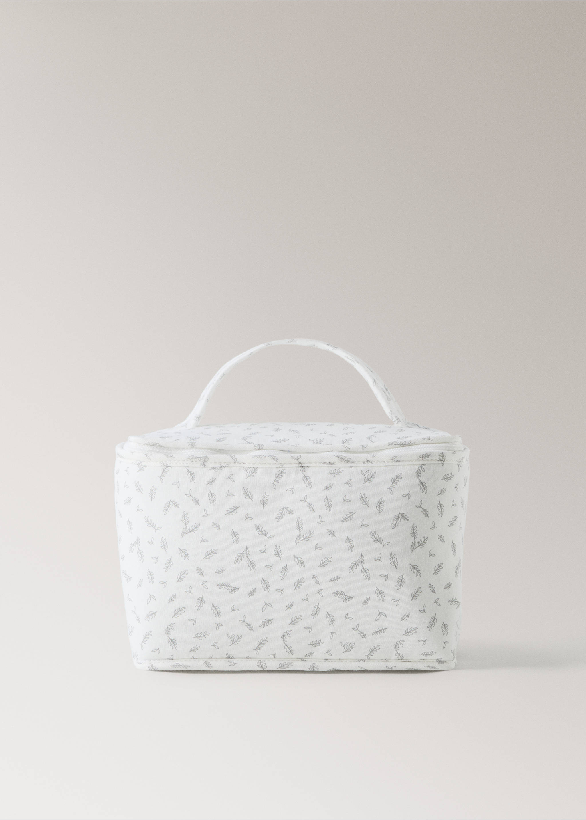 Children’s printed toilet bag - Article without model, Ecru. Ref: 37054459-00.