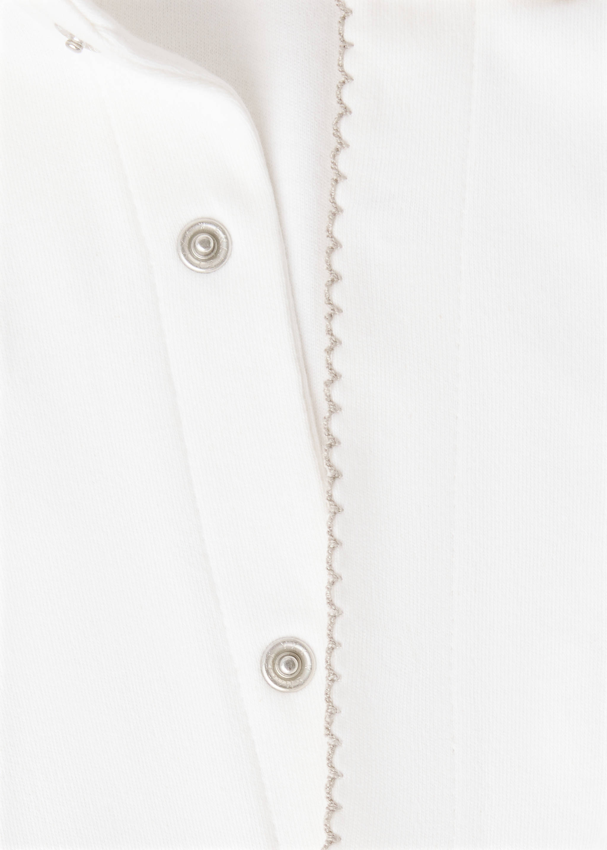 Contrast trim pyjama onesie - Details of the article 0