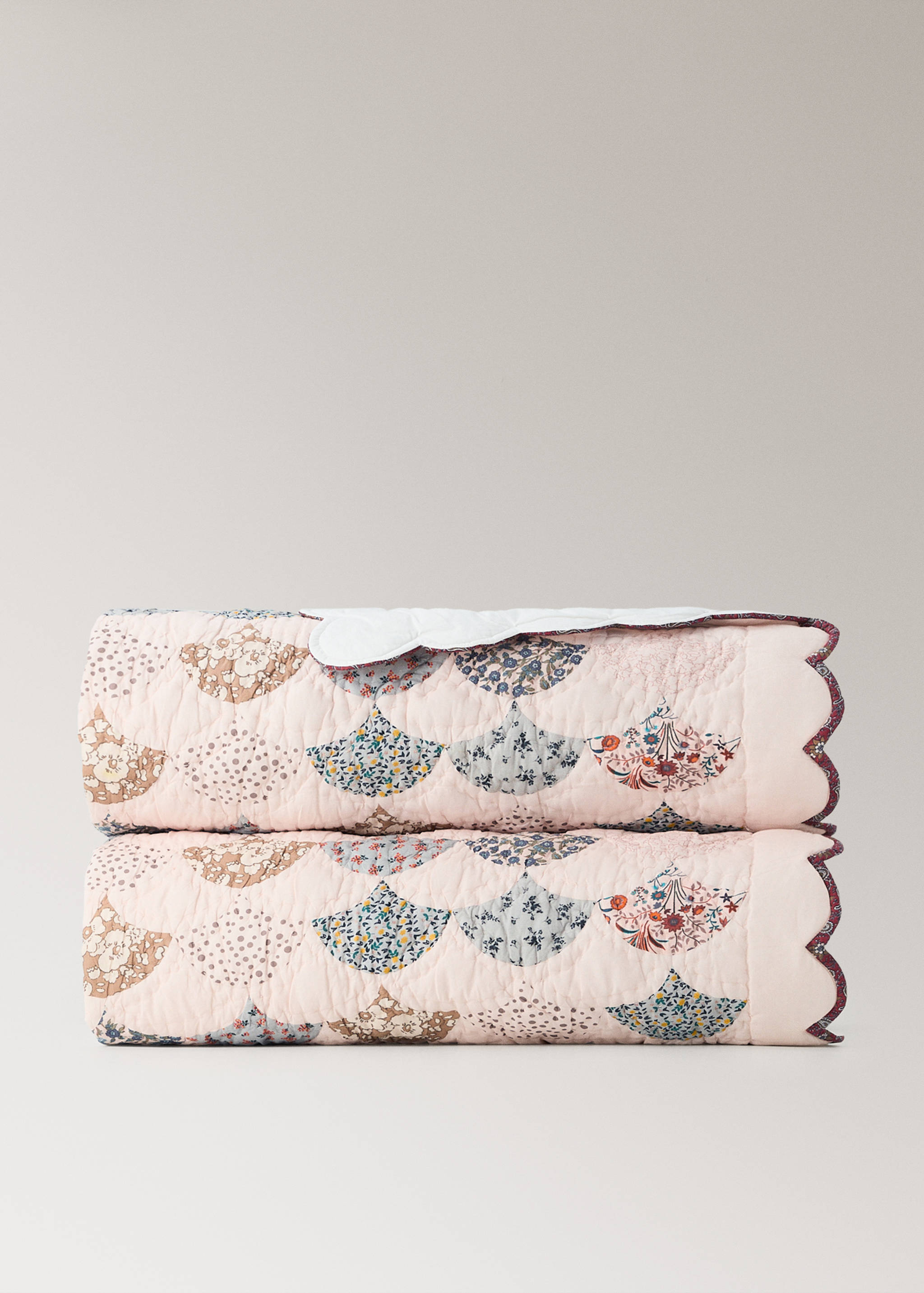 Cotton patchwork mini cot duvet - Article without model